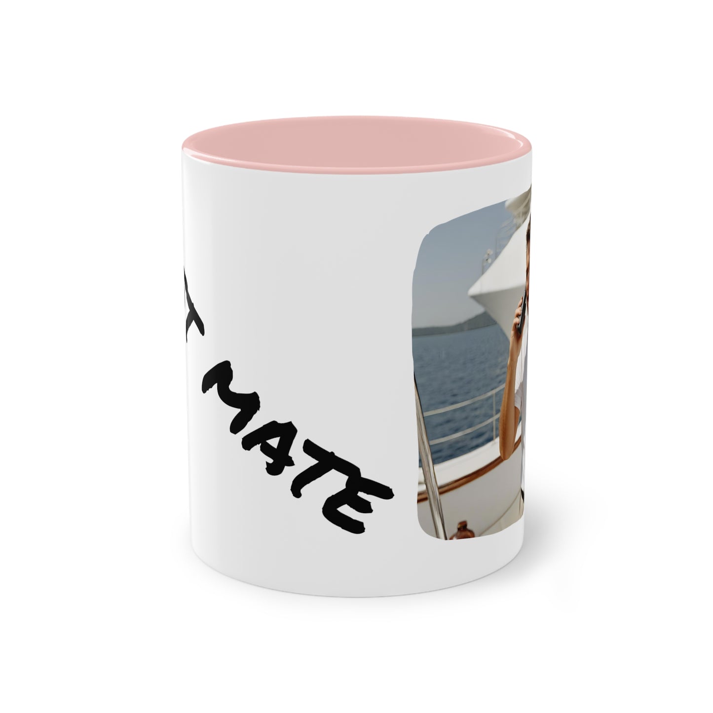 First Mate Two-Tone Coffee Mug, 11oz - Yachtishop - Living the Dream