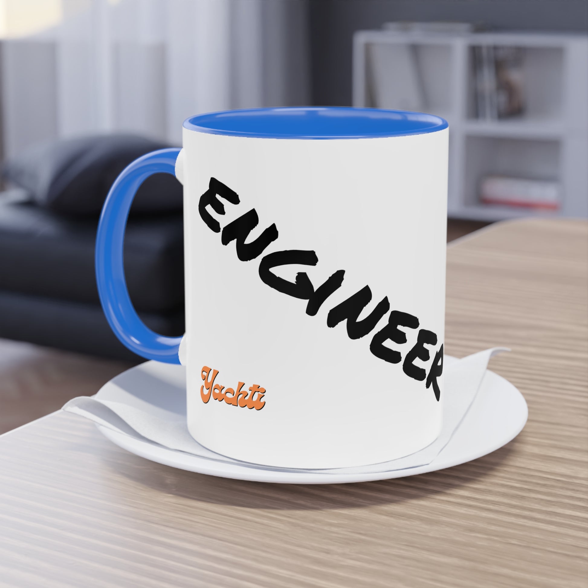 EngineerTwo-Tone Coffee Mug, 11oz - Yachtishop - Living the Dream