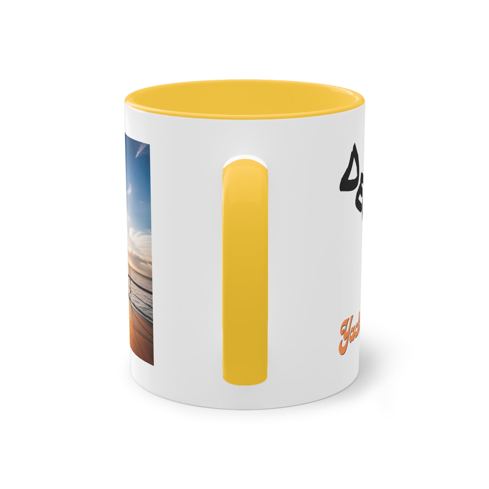 Deckhand Two-Tone Coffee Mug, 11oz - Yachtishop - Living the Dream