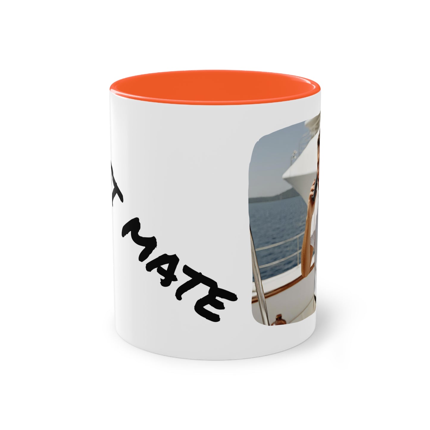 First Mate Two-Tone Coffee Mug, 11oz - Yachtishop - Living the Dream