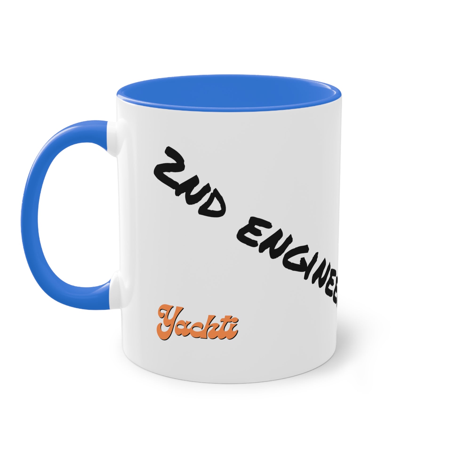 2nd EngineerTwo-Tone Coffee Mug, 11oz - Yachtishop - Living the Dream