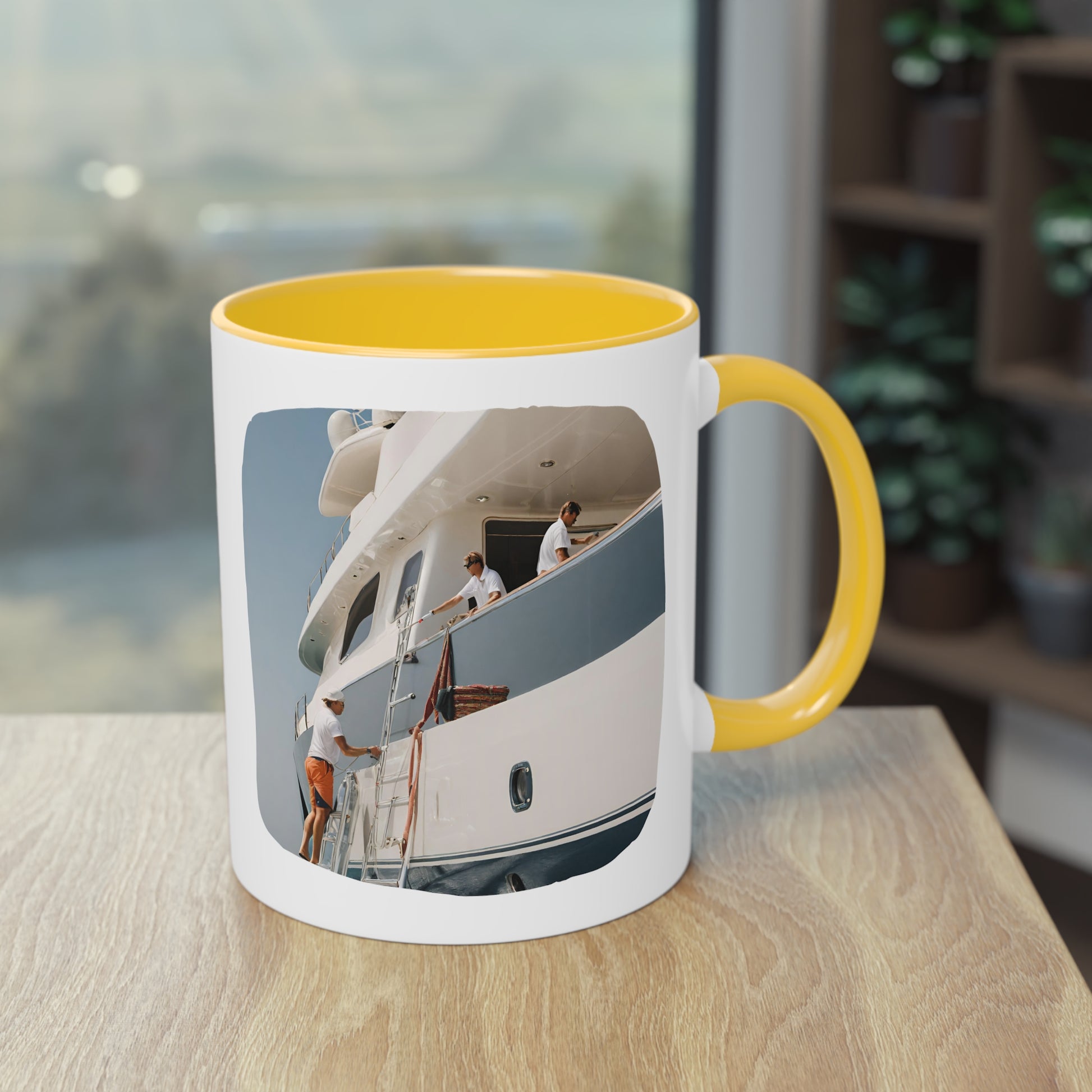 Bosun Two-Tone Coffee Mug, 11oz - Yachtishop - Living the Dream