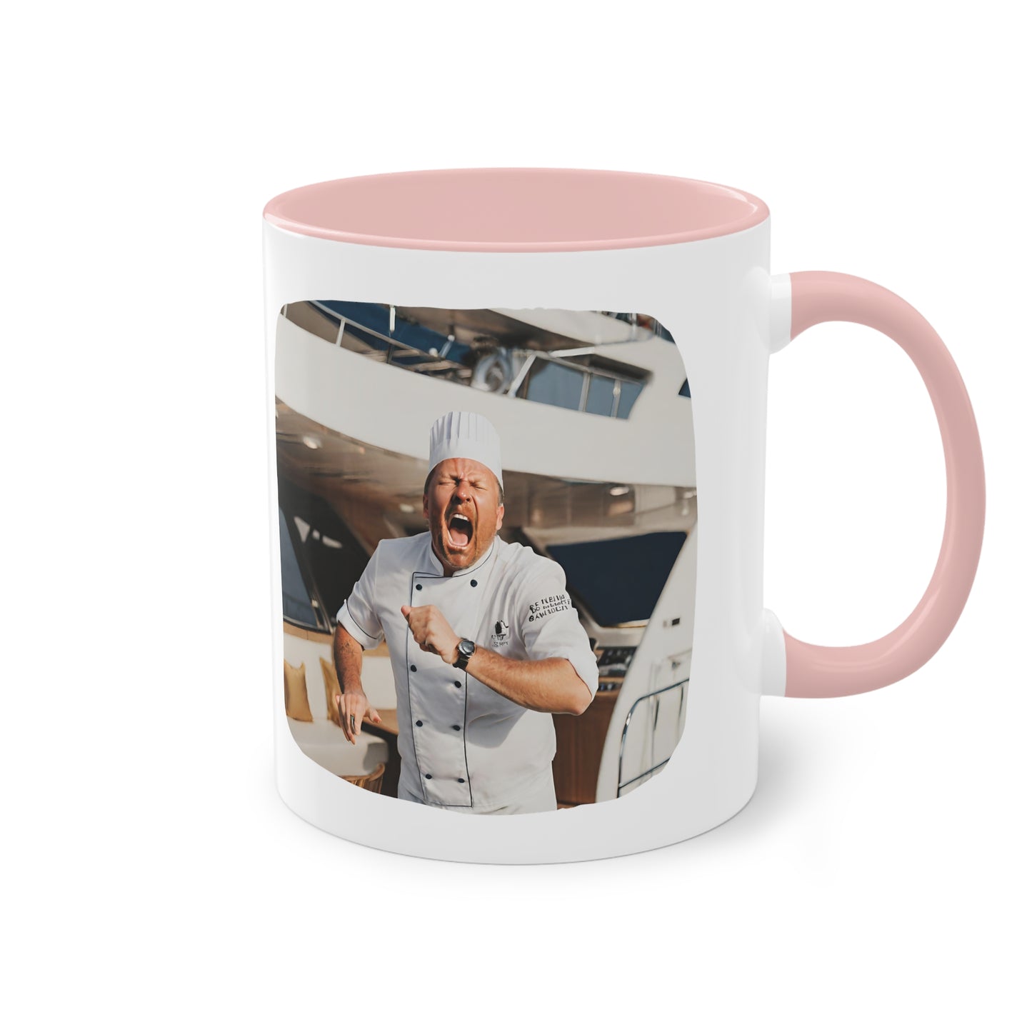 Chef Two-Tone Coffee Mug, 11oz - Yachtishop - Living the Dream