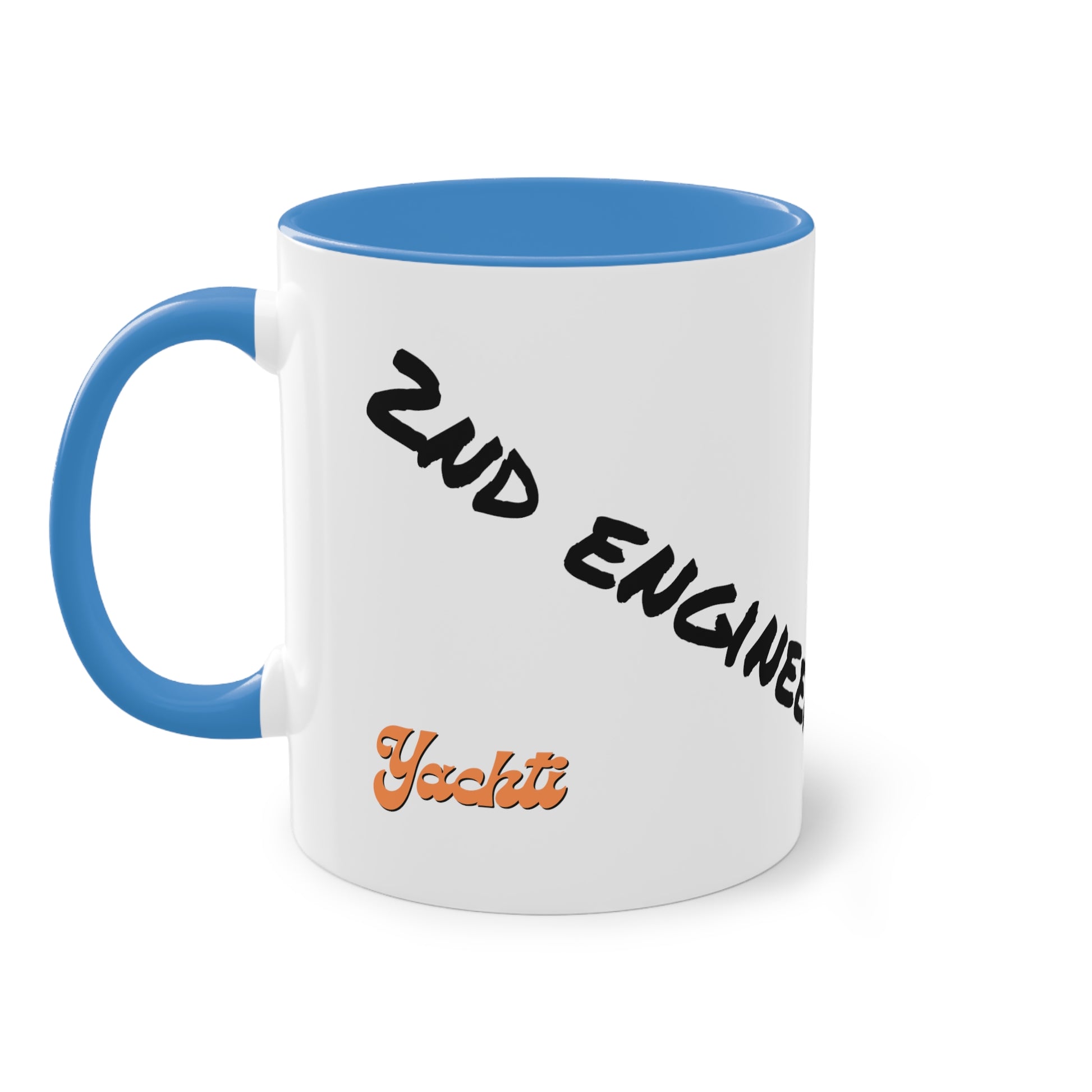 2nd EngineerTwo-Tone Coffee Mug, 11oz - Yachtishop - Living the Dream