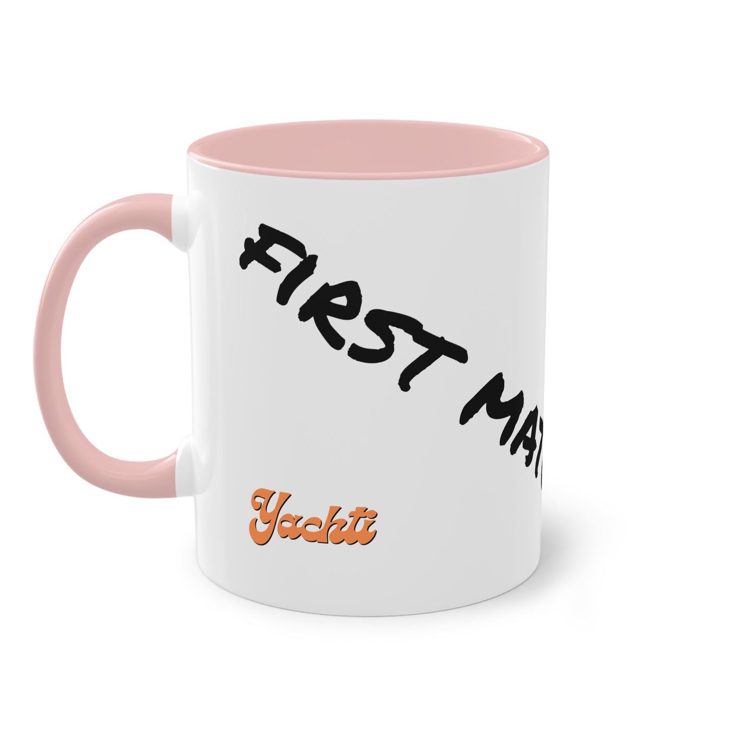 First Mate Two-Tone Coffee Mug, 11oz - Yachtishop - Living the Dream