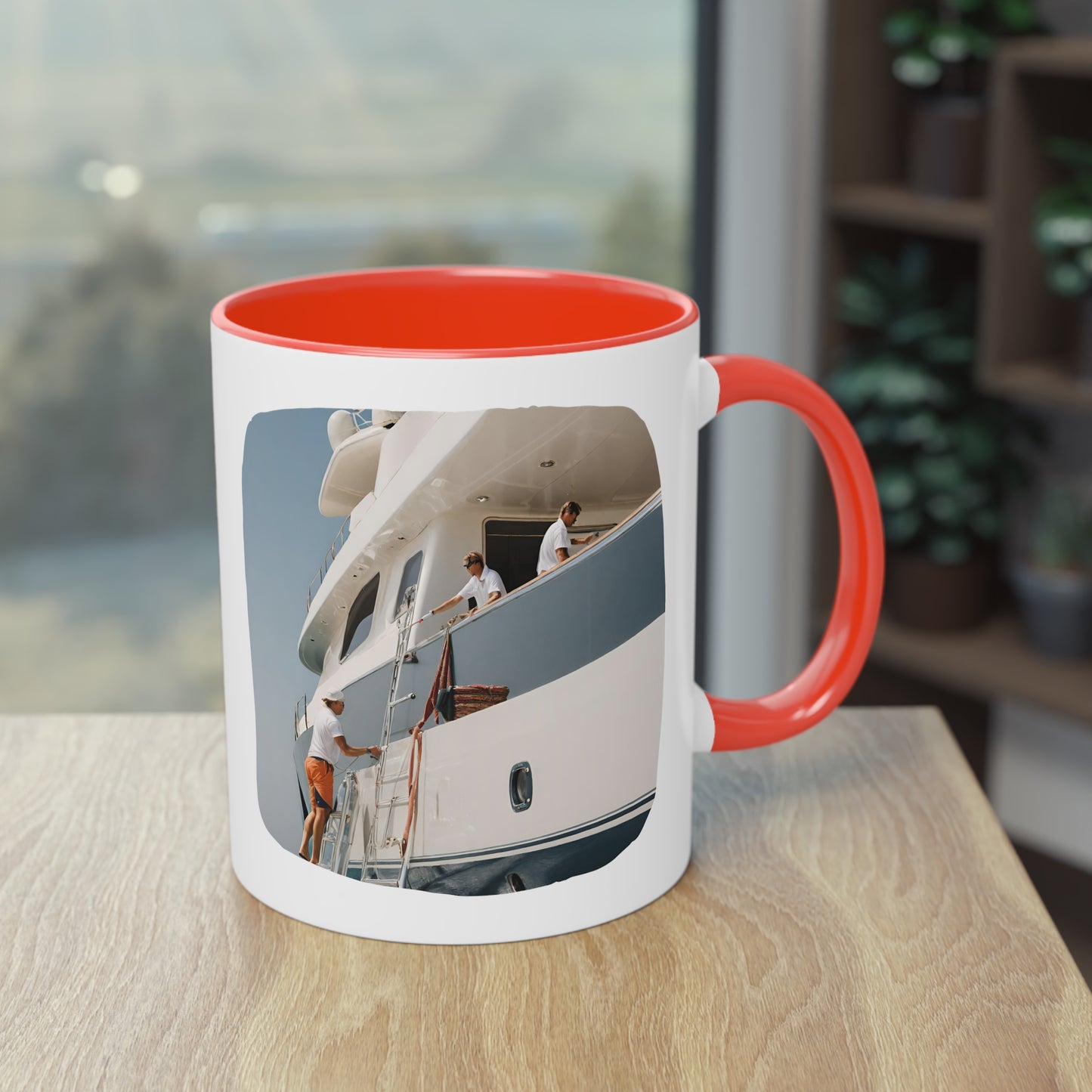 Bosun Two-Tone Coffee Mug, 11oz - Yachtishop - Living the Dream