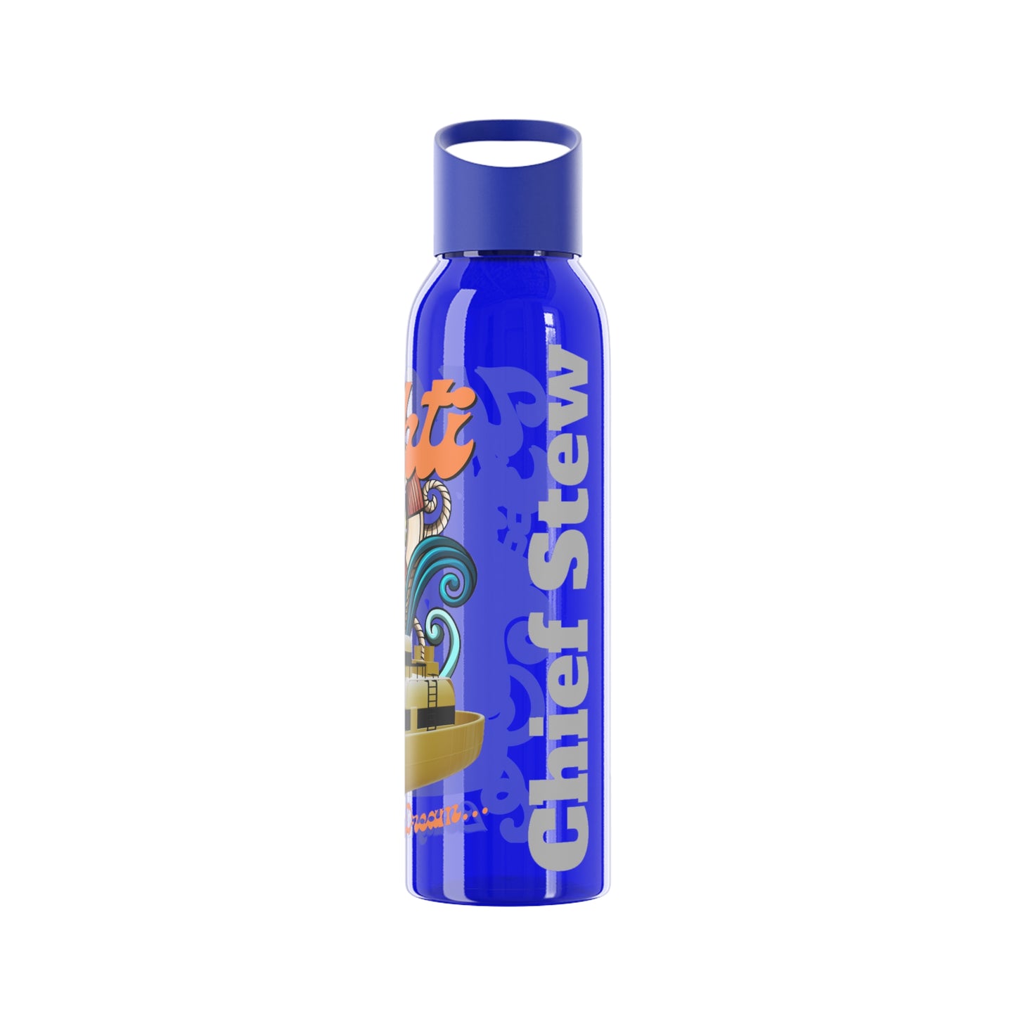 Chief Stewardess Sky Water Bottle - Yachtishop - Living the Dream