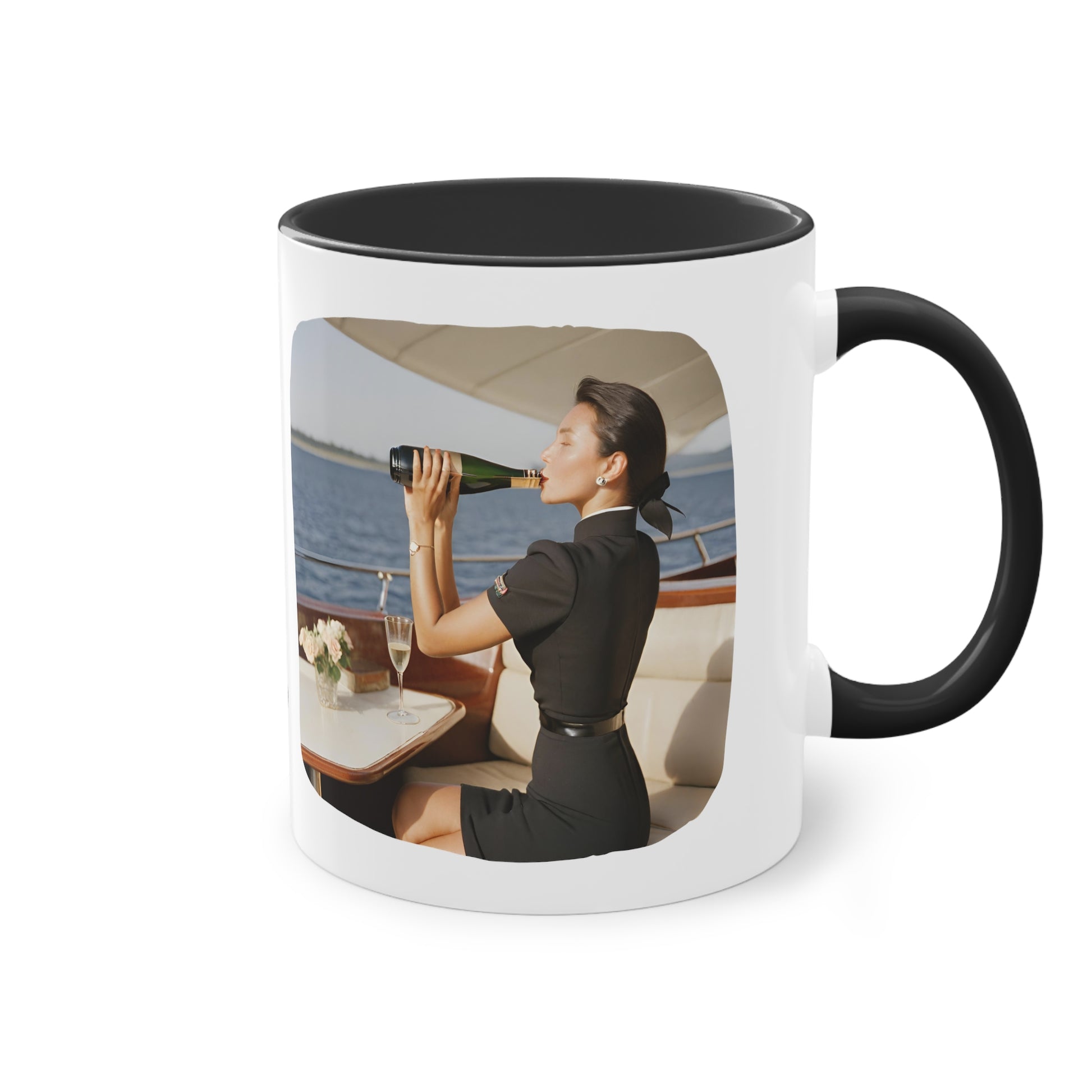 Chief StewTwo-Tone Coffee Mug, 11oz - Yachtishop - Living the Dream