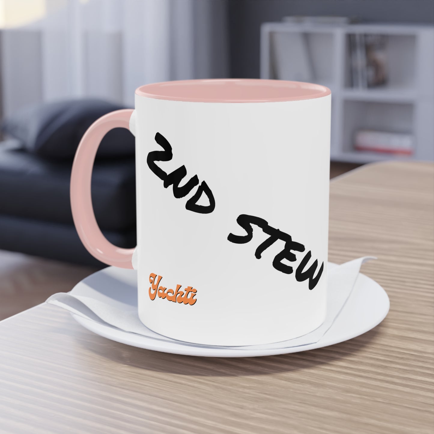 2nd Stew Two-Tone Coffee Mug, 11oz - Yachtishop - Living the Dream