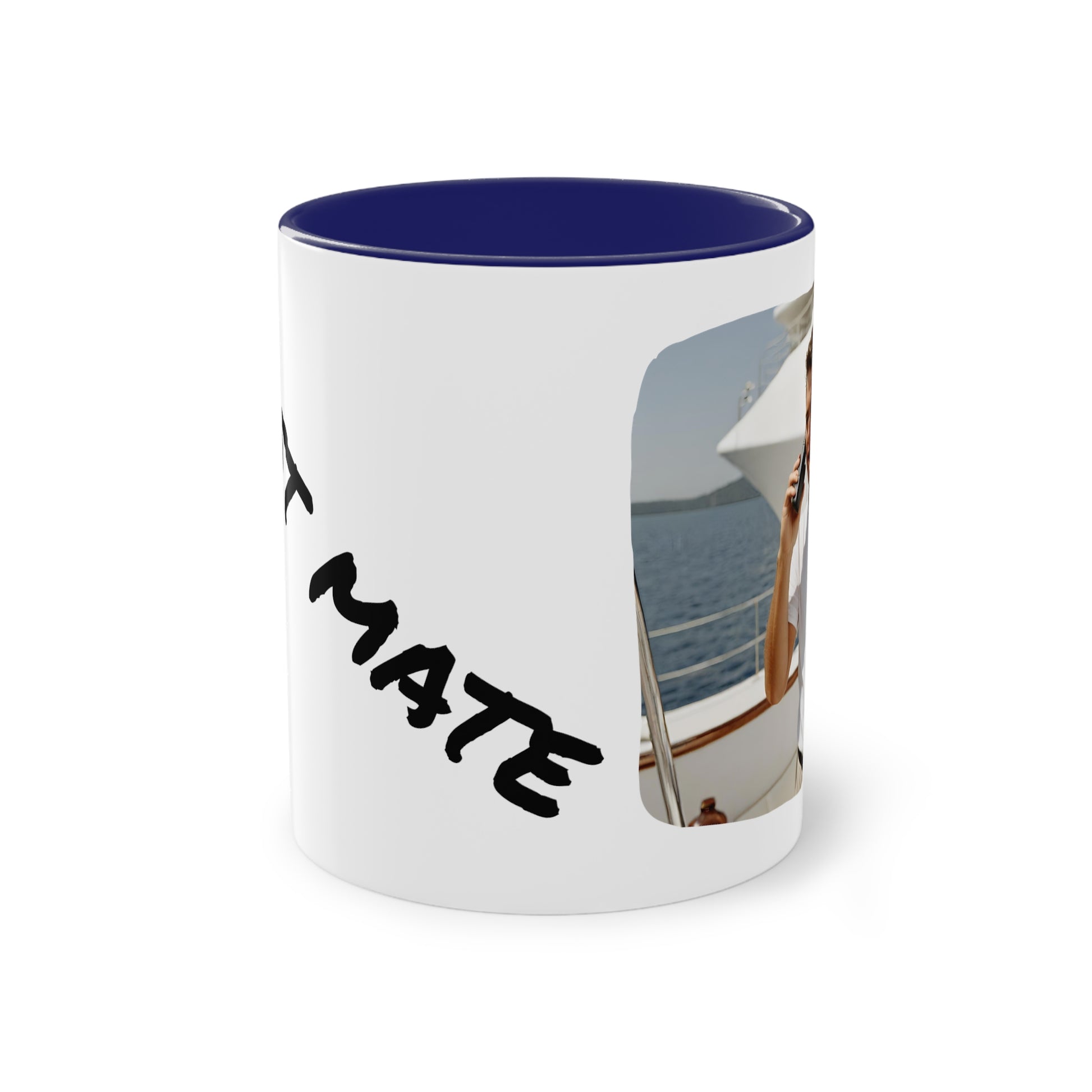 First Mate Two-Tone Coffee Mug, 11oz - Yachtishop - Living the Dream