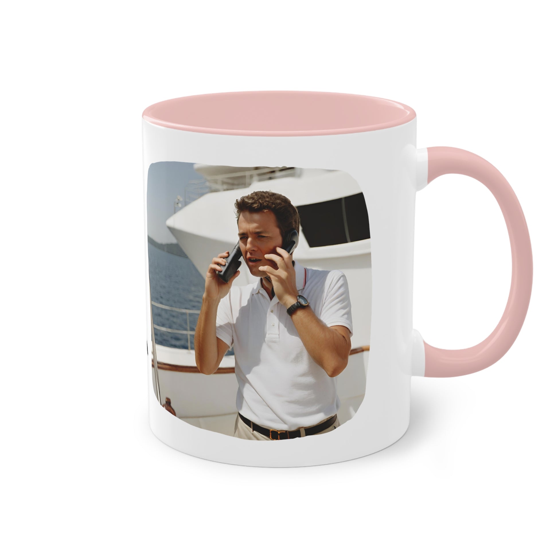 First Mate Two-Tone Coffee Mug, 11oz - Yachtishop - Living the Dream