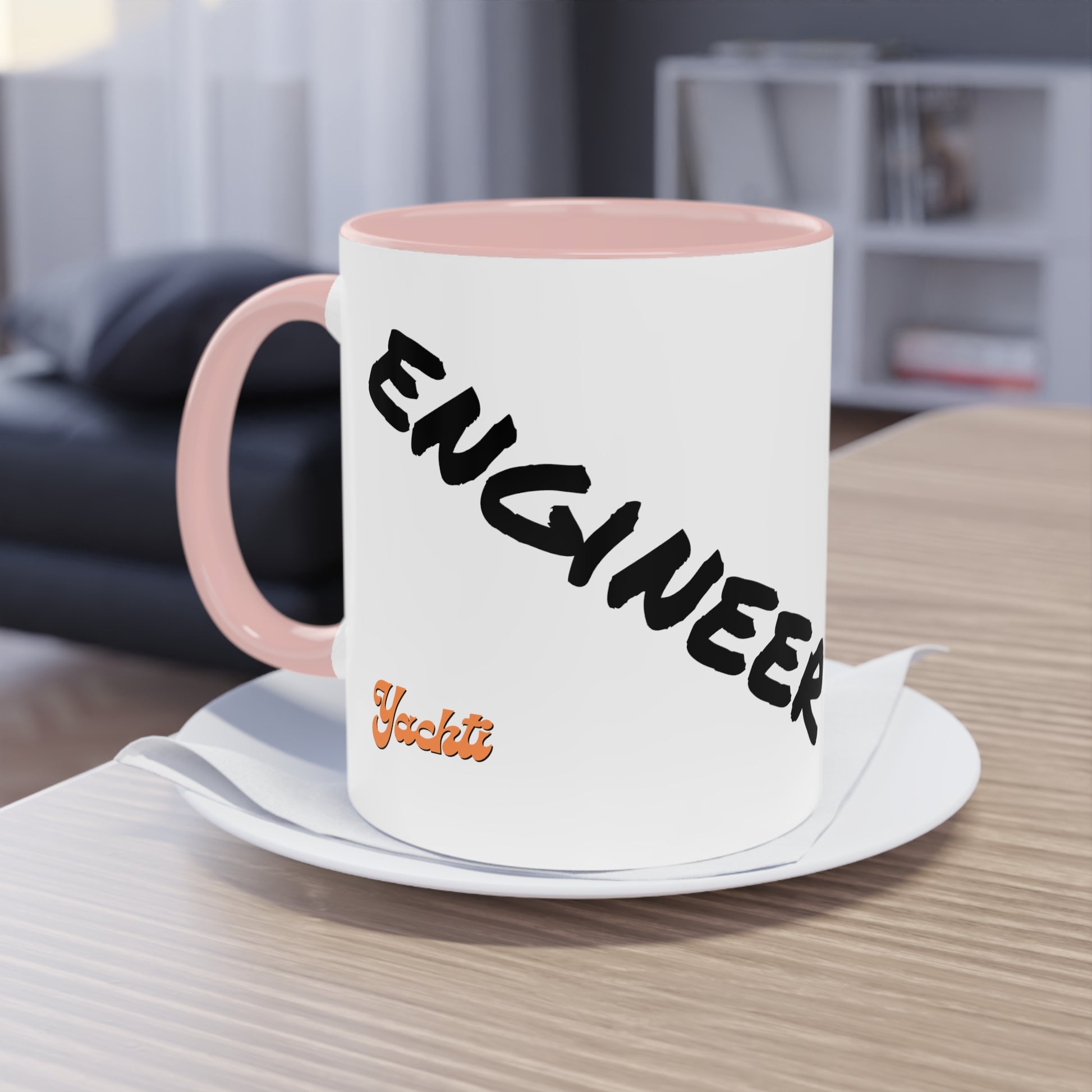 EngineerTwo-Tone Coffee Mug, 11oz - Yachtishop - Living the Dream