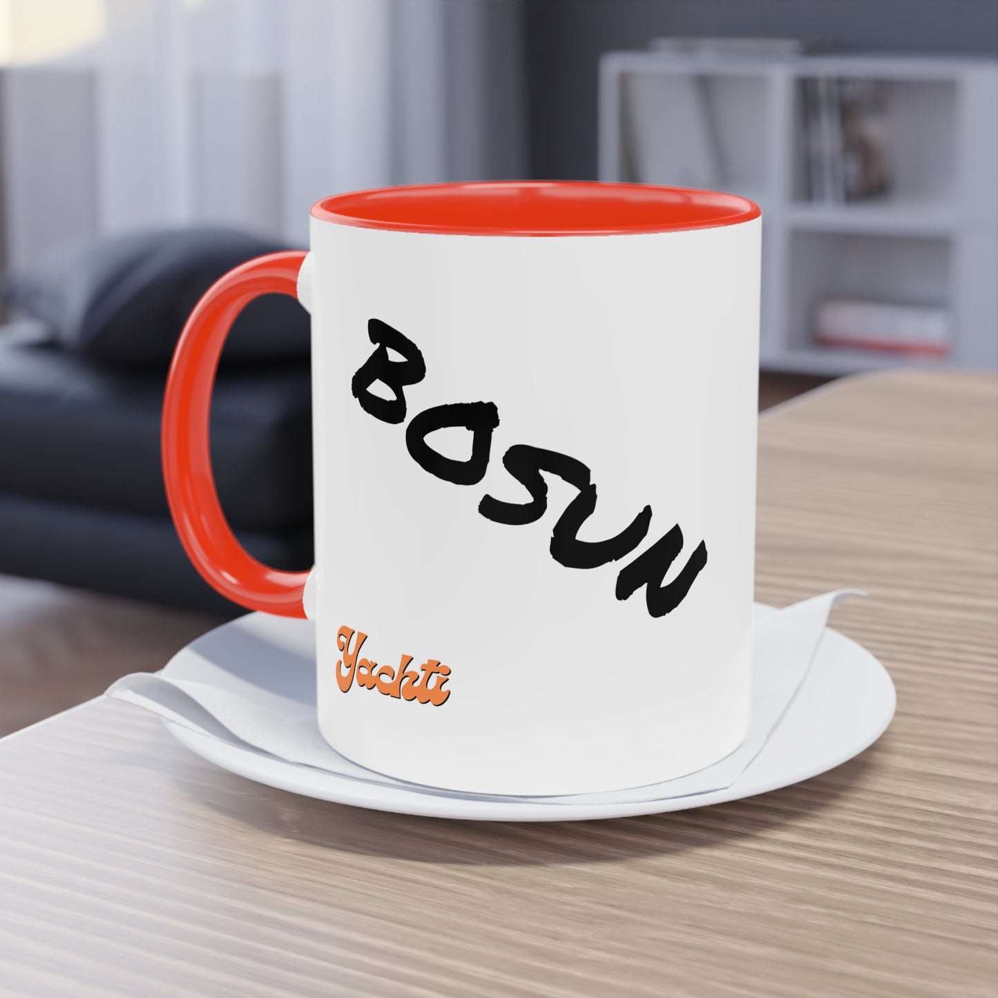 Bosun Two-Tone Coffee Mug, 11oz - Yachtishop - Living the Dream