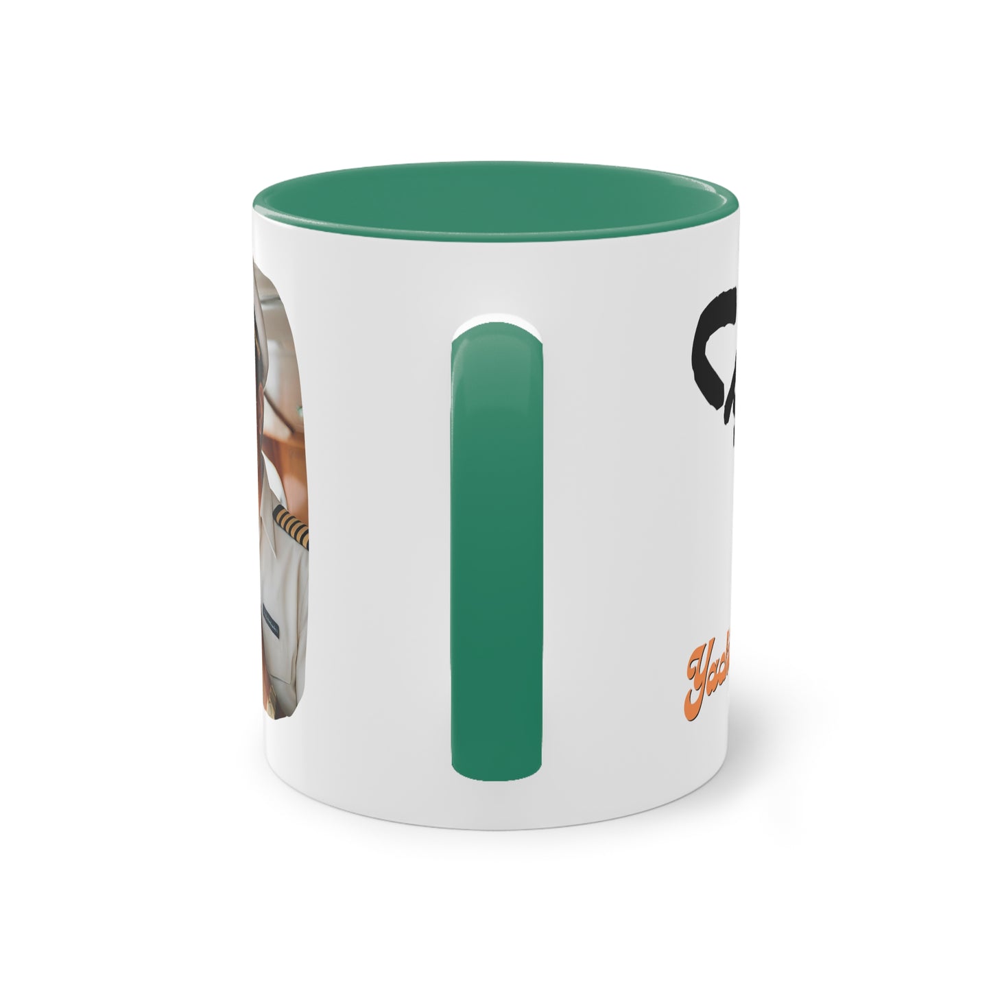 Captain Two-Tone Coffee Mug, 11oz - Yachtishop - Living the Dream