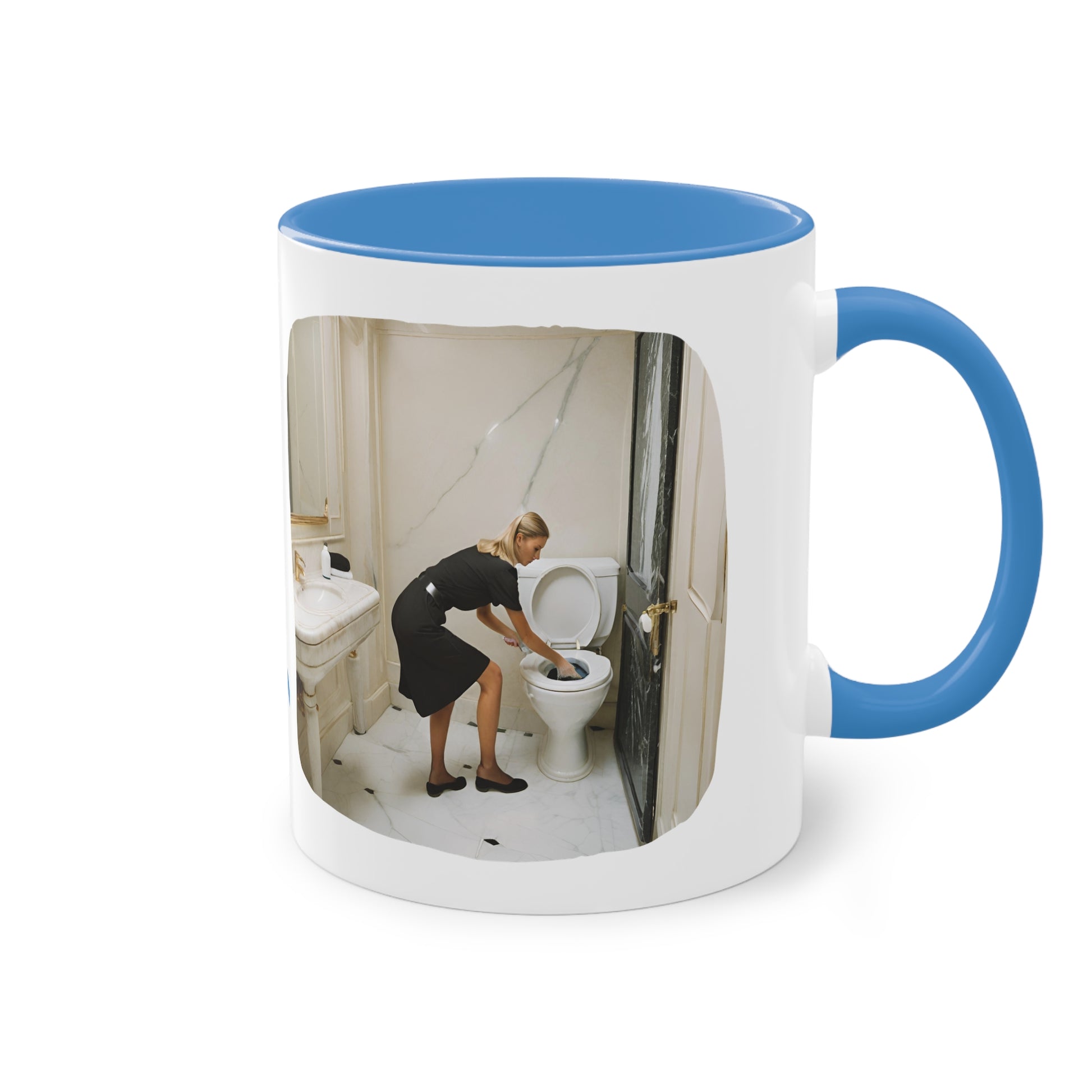 Stewardess Two-Tone Coffee Mug, 11oz - Yachtishop - Living the Dream