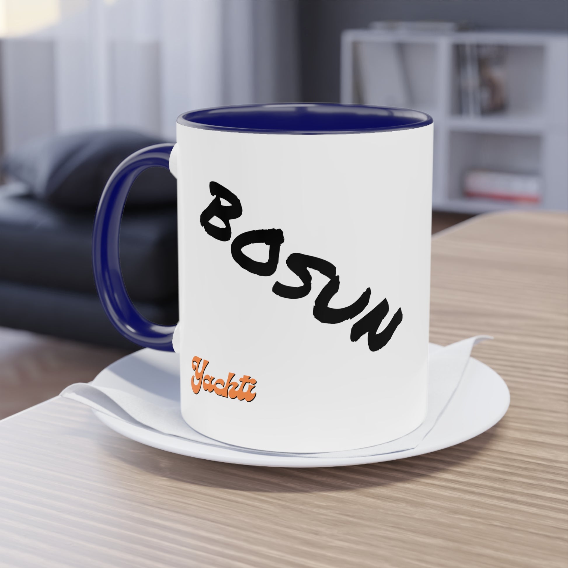 Bosun Two-Tone Coffee Mug, 11oz - Yachtishop - Living the Dream