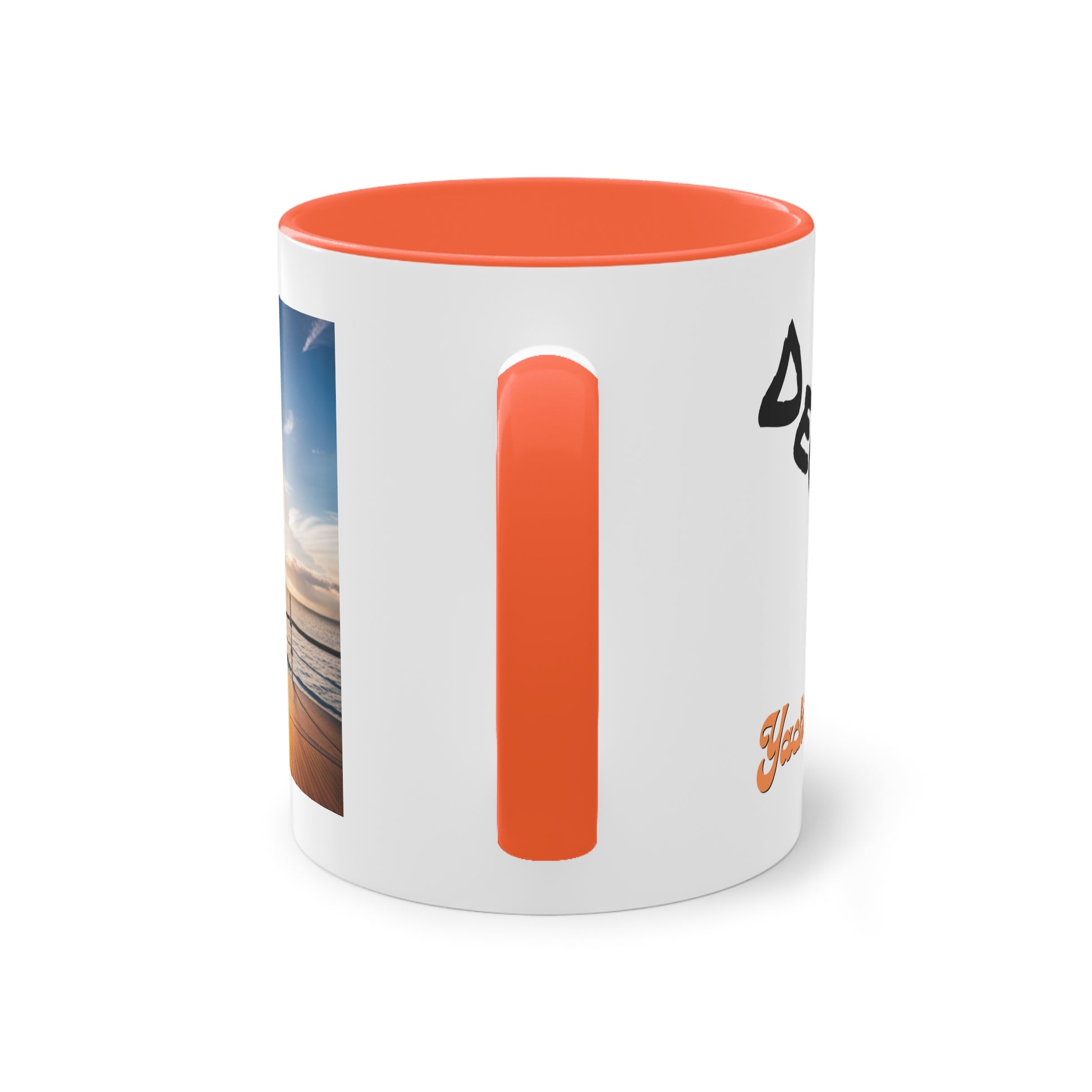 Deckhand Two-Tone Coffee Mug, 11oz - Yachtishop - Living the Dream