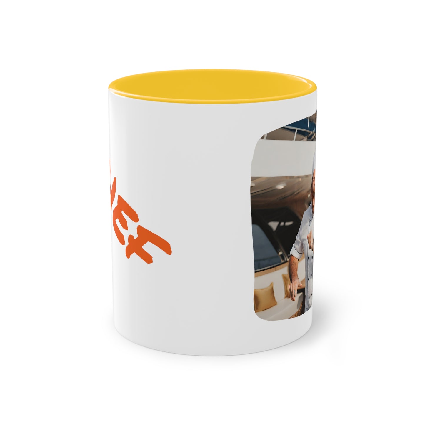 Chef Two-Tone Coffee Mug, 11oz - Yachtishop - Living the Dream