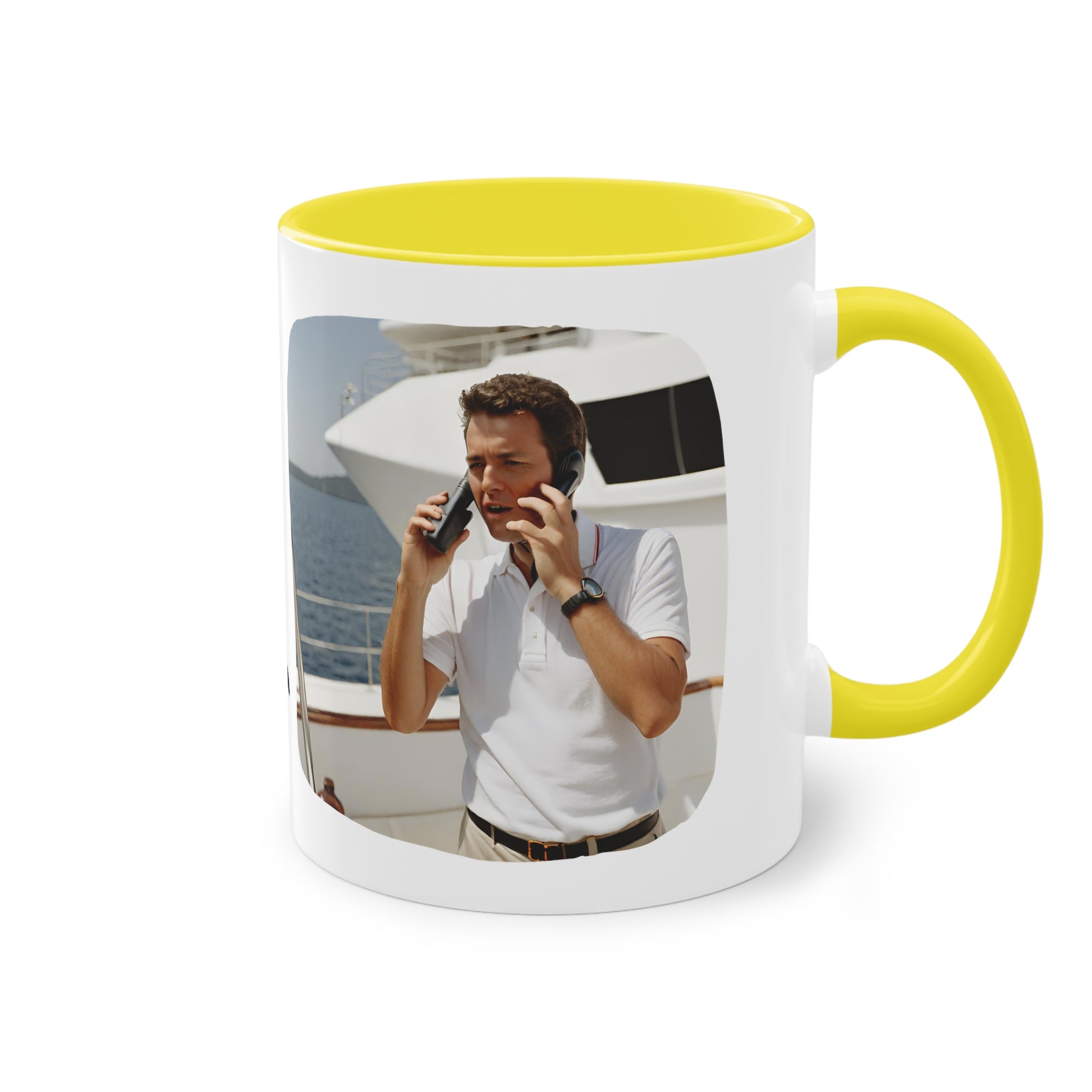 First Mate Two-Tone Coffee Mug, 11oz - Yachtishop - Living the Dream