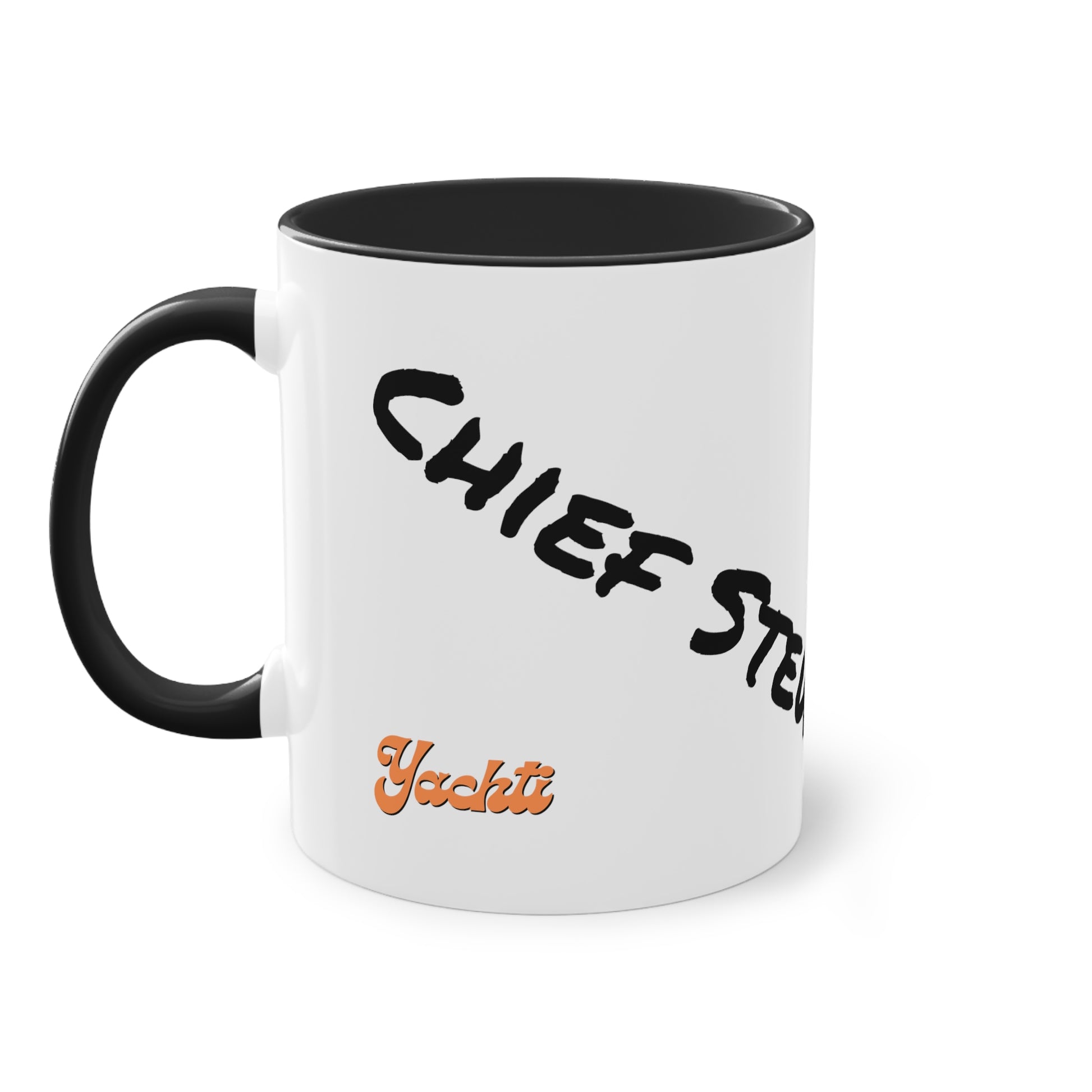 Chief StewTwo-Tone Coffee Mug, 11oz - Yachtishop - Living the Dream