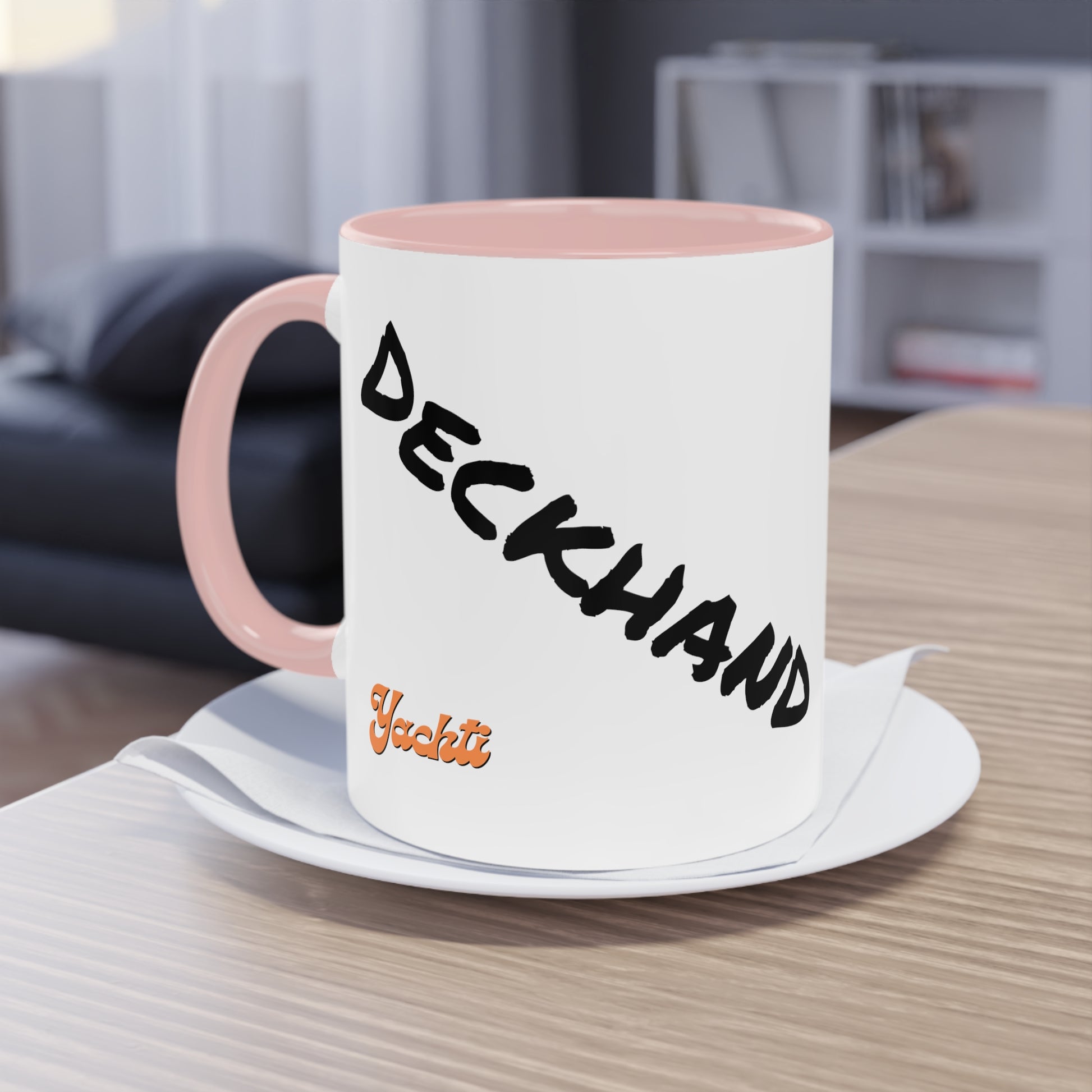 Deckhand Two-Tone Coffee Mug, 11oz - Yachtishop - Living the Dream