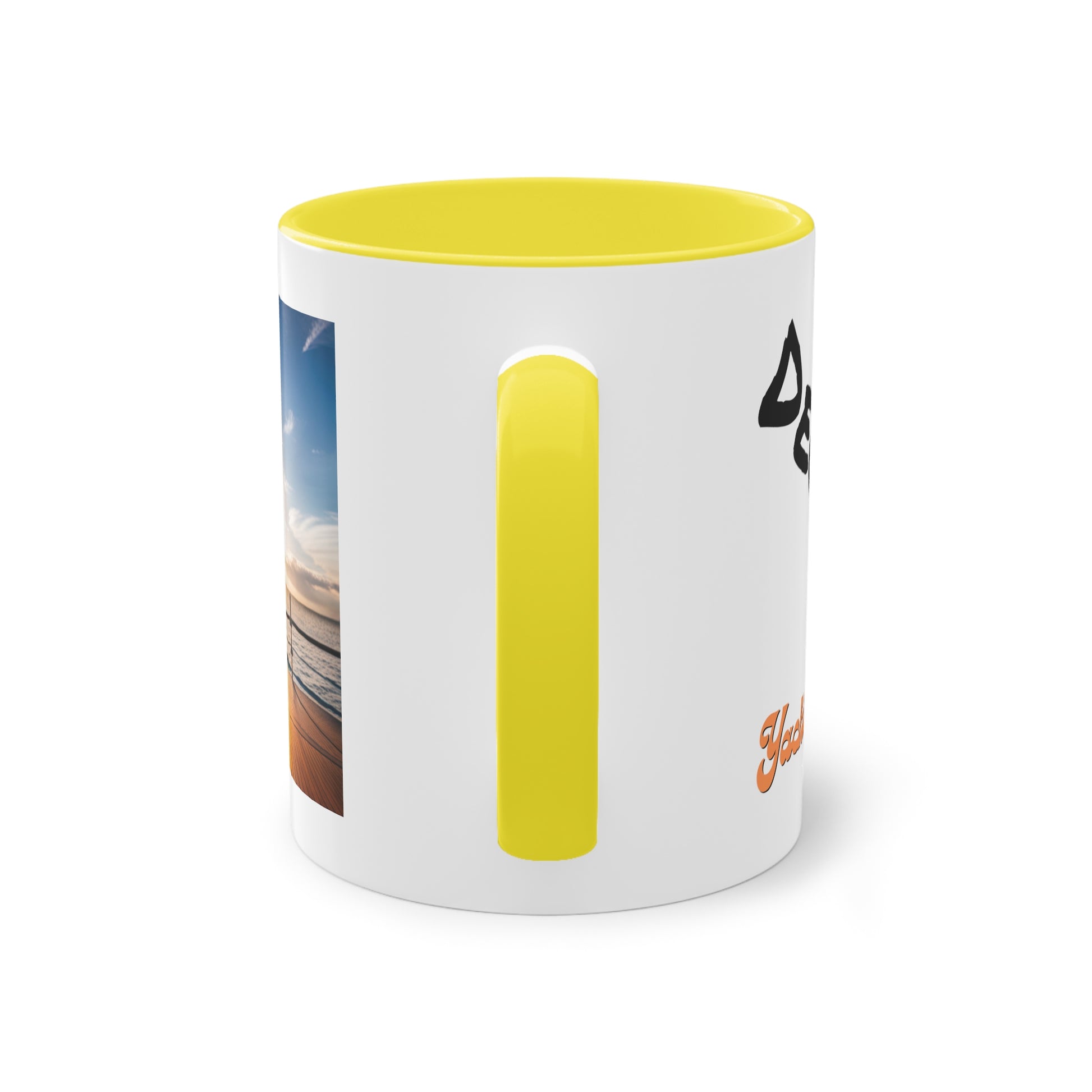 Deckhand Two-Tone Coffee Mug, 11oz - Yachtishop - Living the Dream