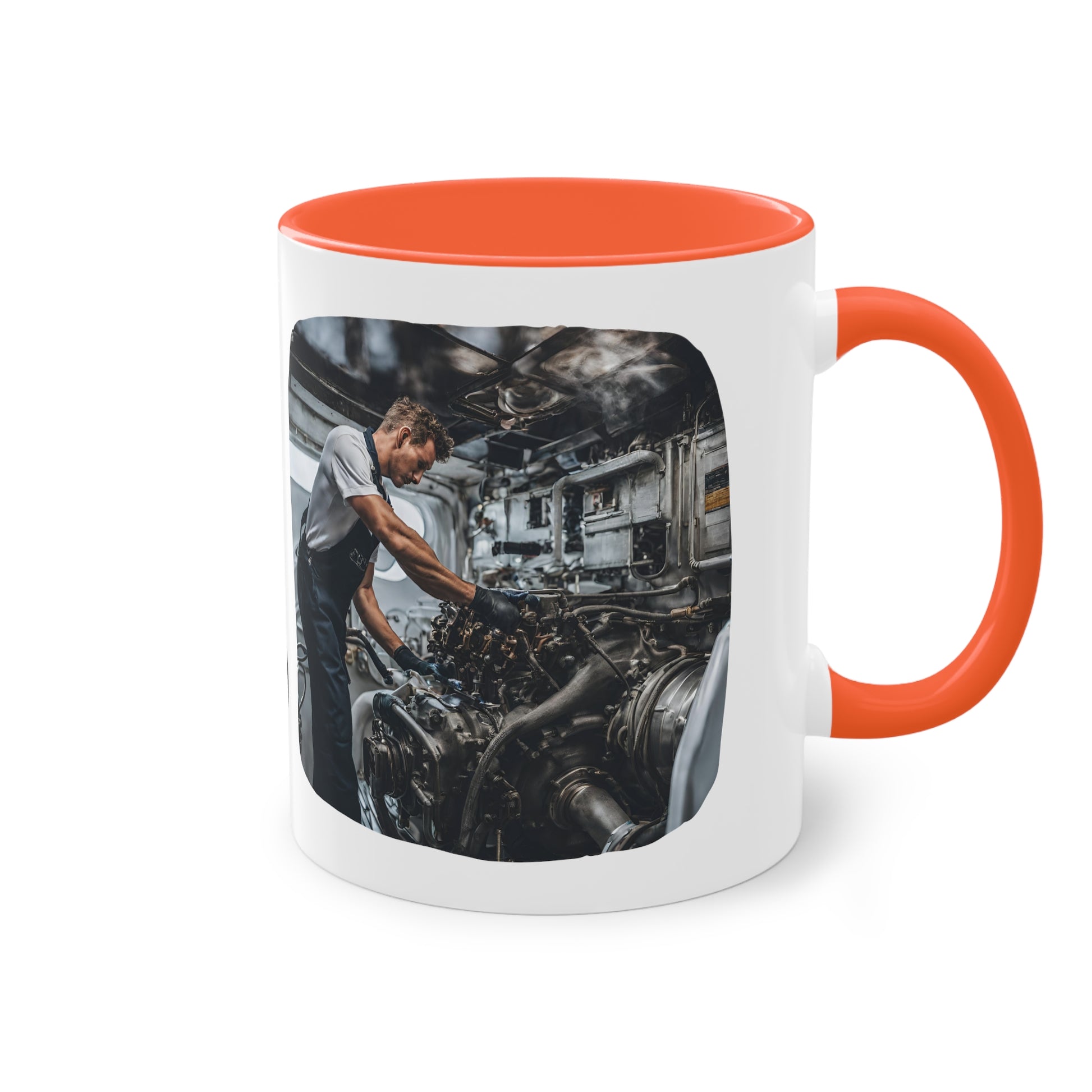 EngineerTwo-Tone Coffee Mug, 11oz - Yachtishop - Living the Dream