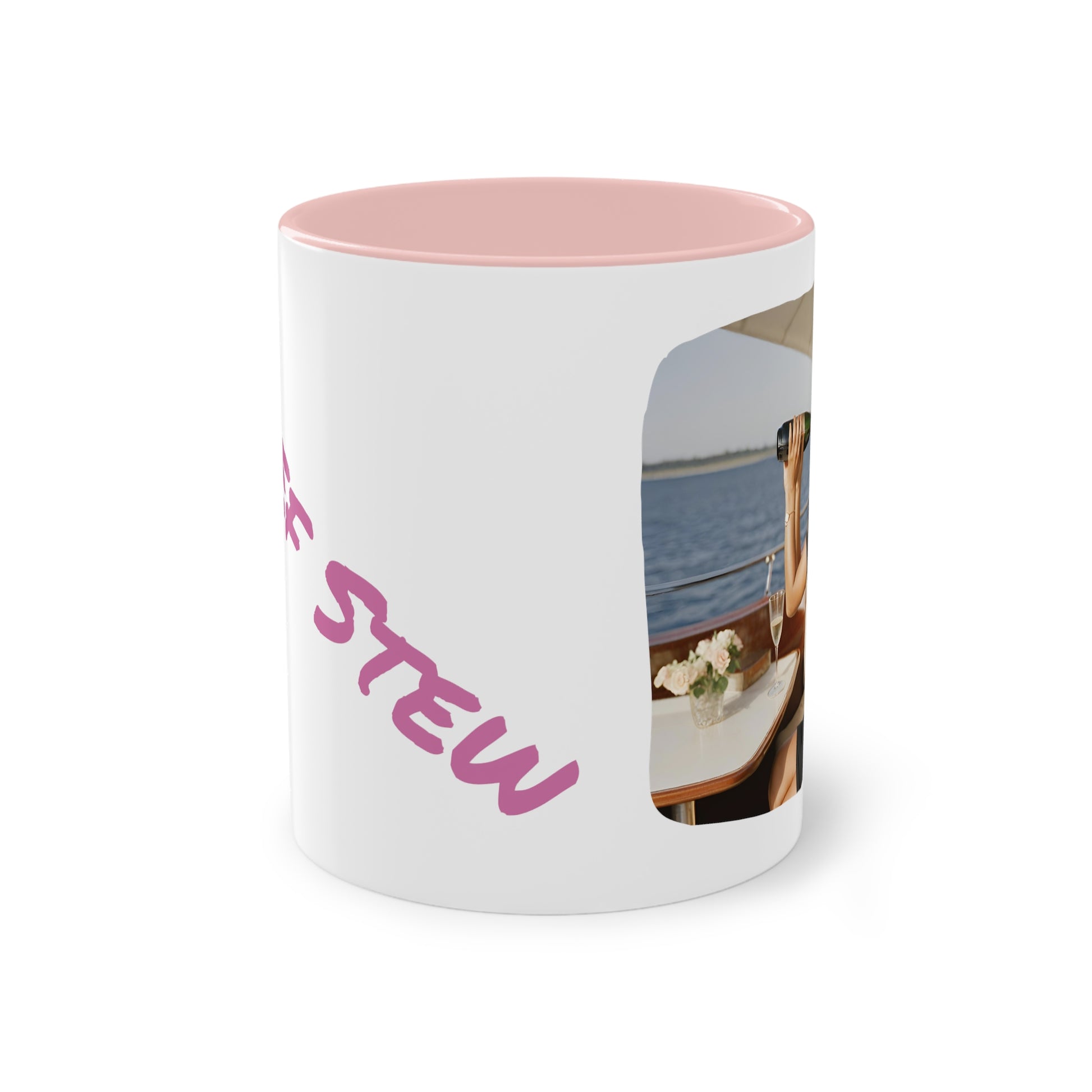 Chief StewTwo-Tone Coffee Mug, 11oz - Yachtishop - Living the Dream