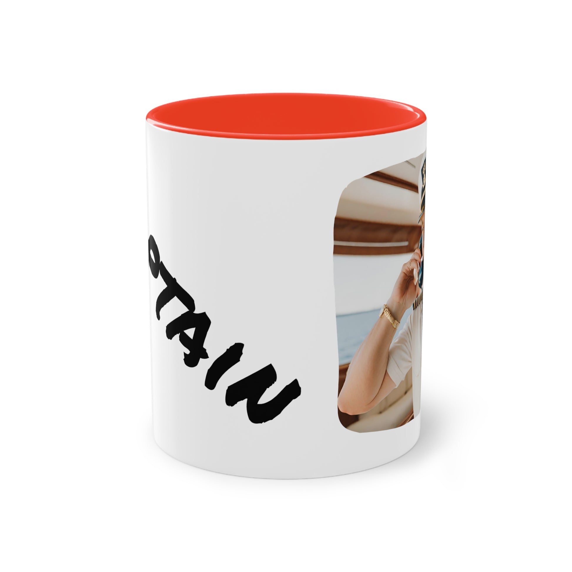 Captain Two-Tone Coffee Mug, 11oz - Yachtishop - Living the Dream