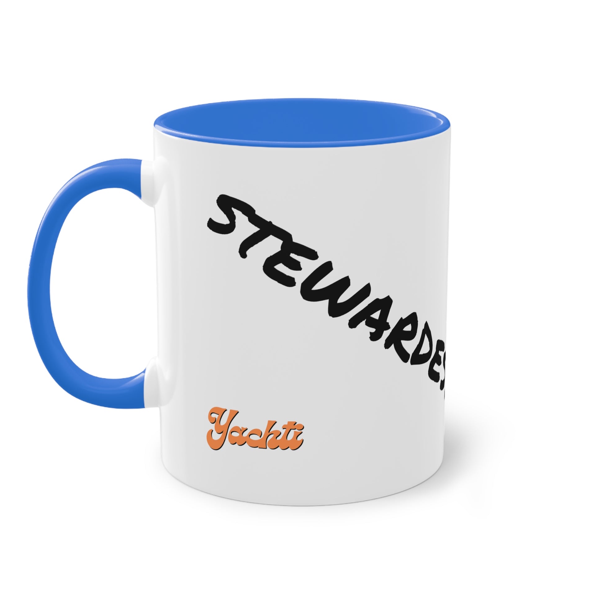 Stewardess Two-Tone Coffee Mug, 11oz - Yachtishop - Living the Dream