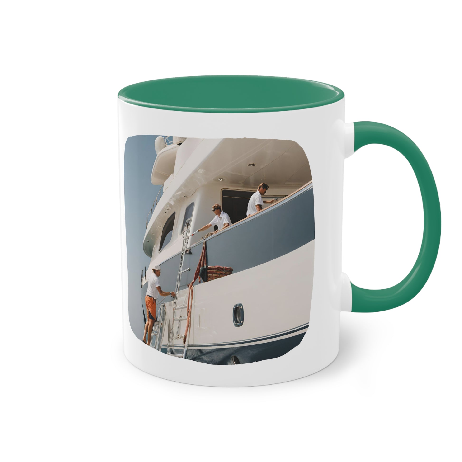 Bosun Two-Tone Coffee Mug, 11oz - Yachtishop - Living the Dream