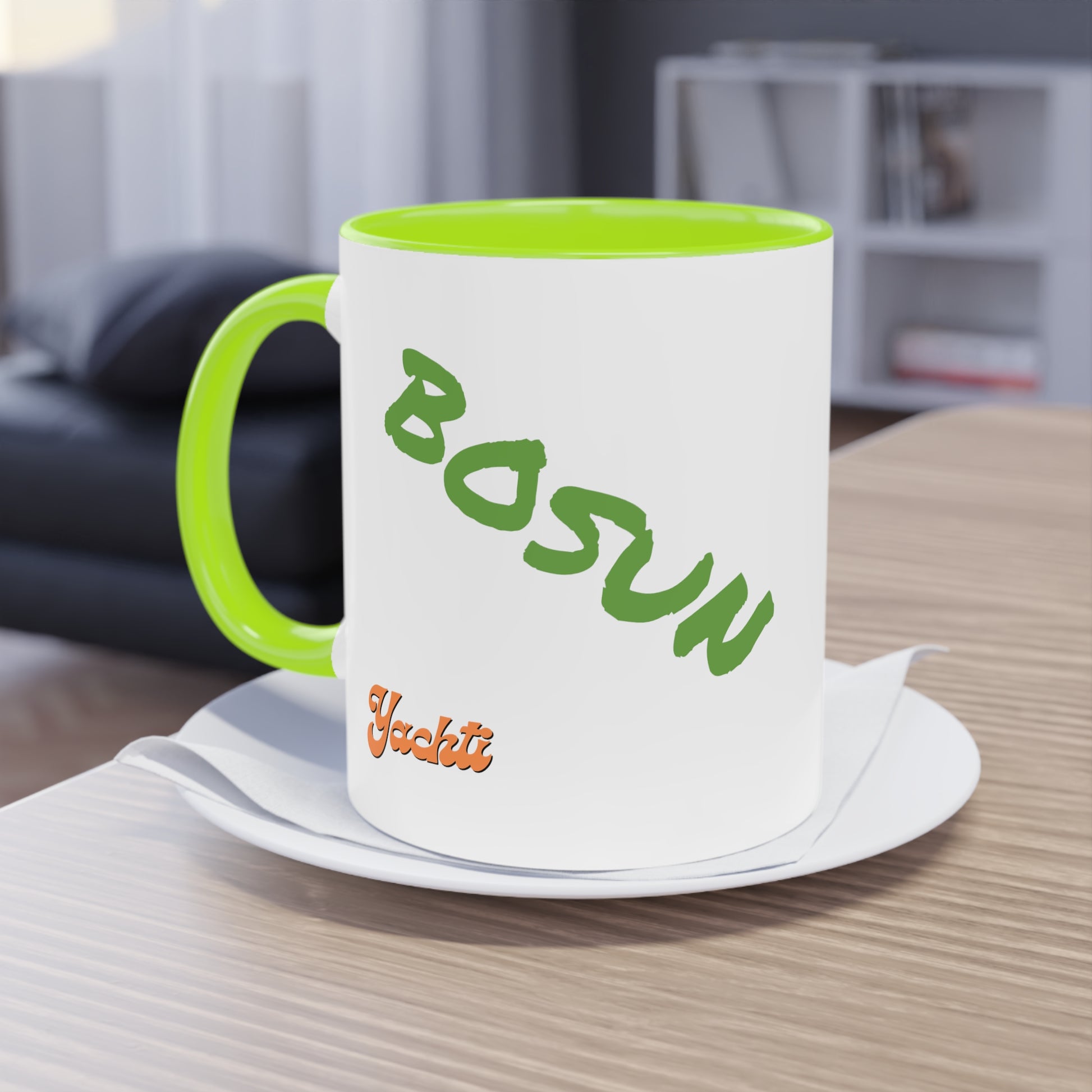 Bosun Two-Tone Coffee Mug, 11oz - Yachtishop - Living the Dream