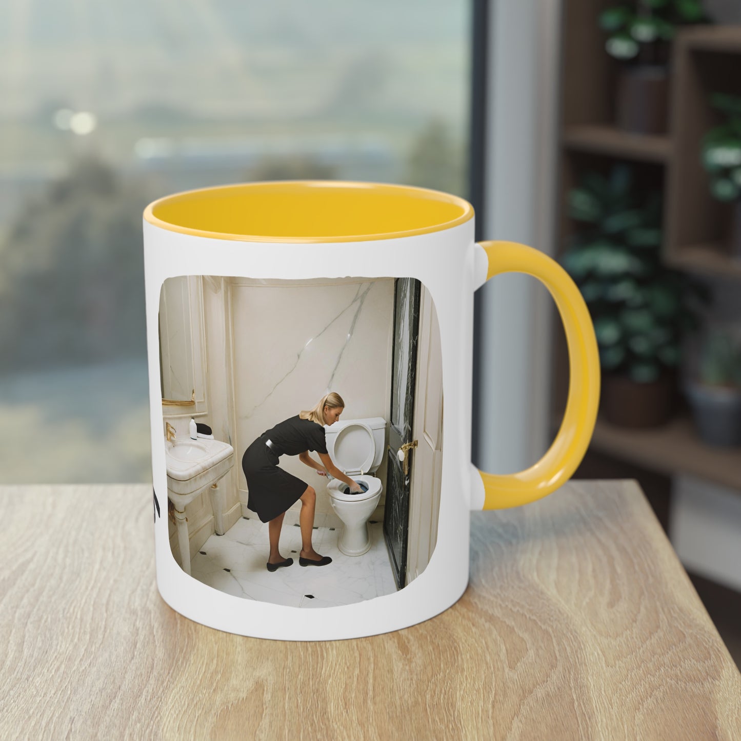 Stewardess Two-Tone Coffee Mug, 11oz - Yachtishop - Living the Dream