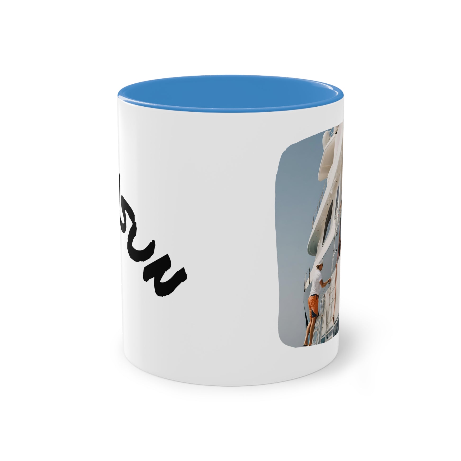 Bosun Two-Tone Coffee Mug, 11oz - Yachtishop - Living the Dream