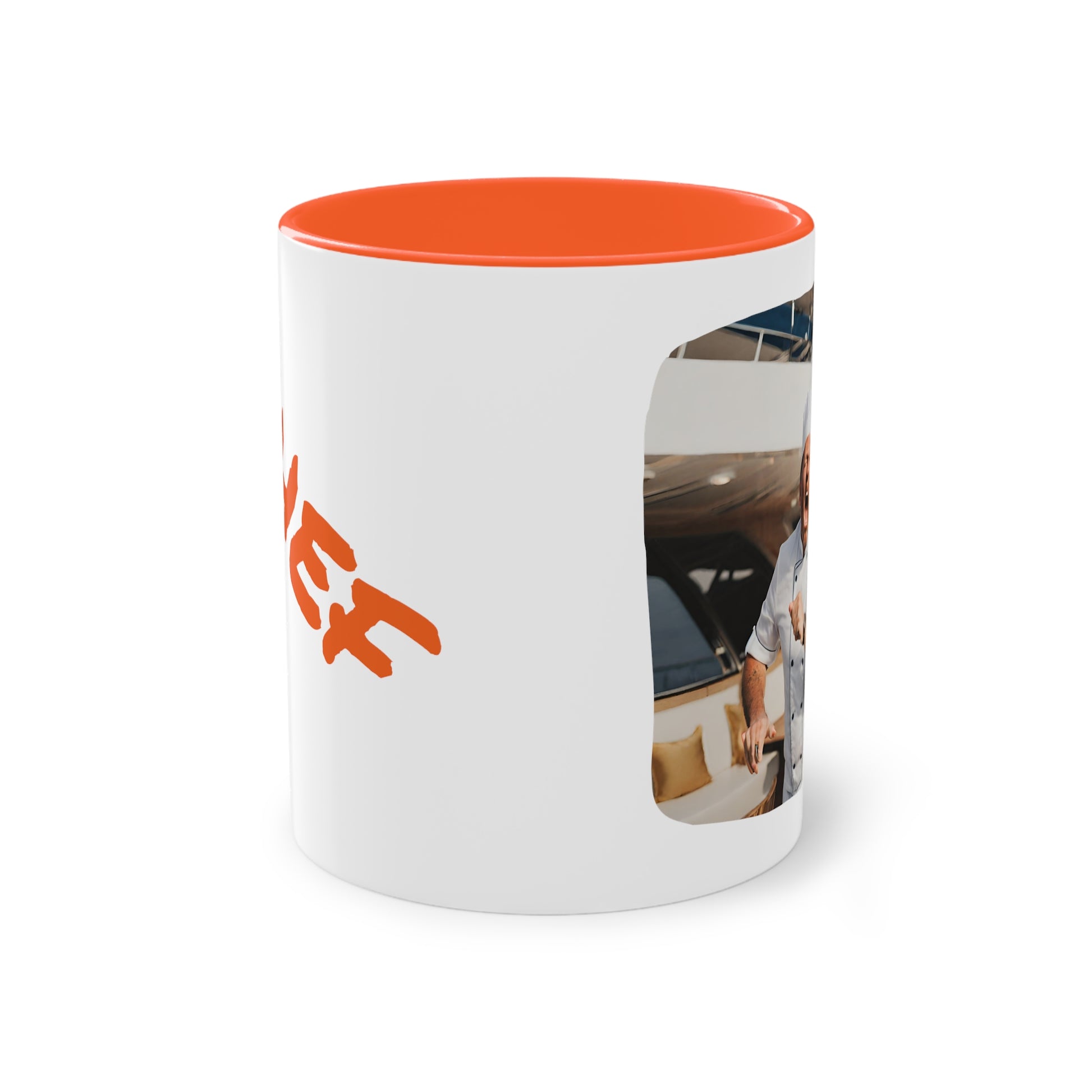 Chef Two-Tone Coffee Mug, 11oz - Yachtishop - Living the Dream