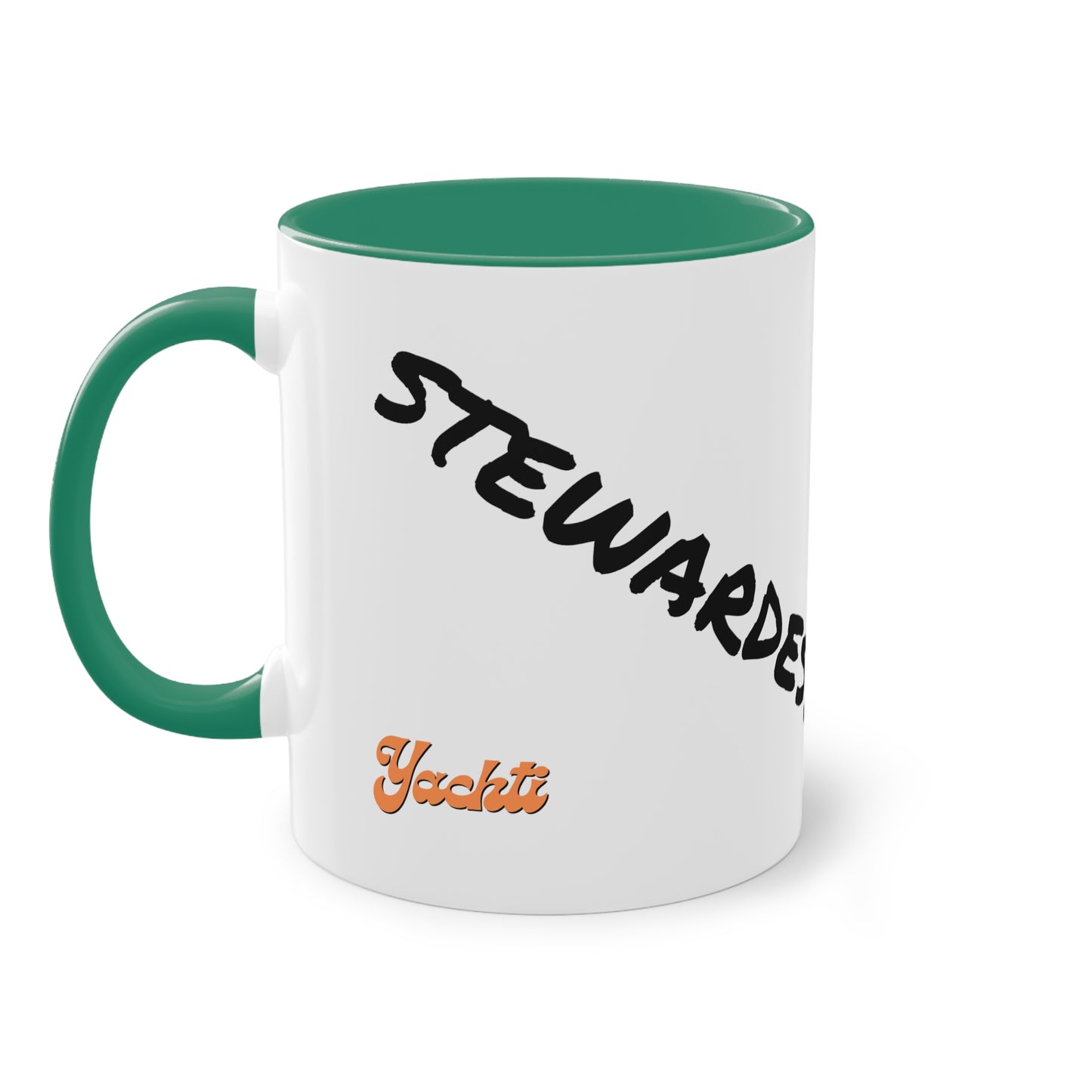 Stewardess Two-Tone Coffee Mug, 11oz - Yachtishop - Living the Dream