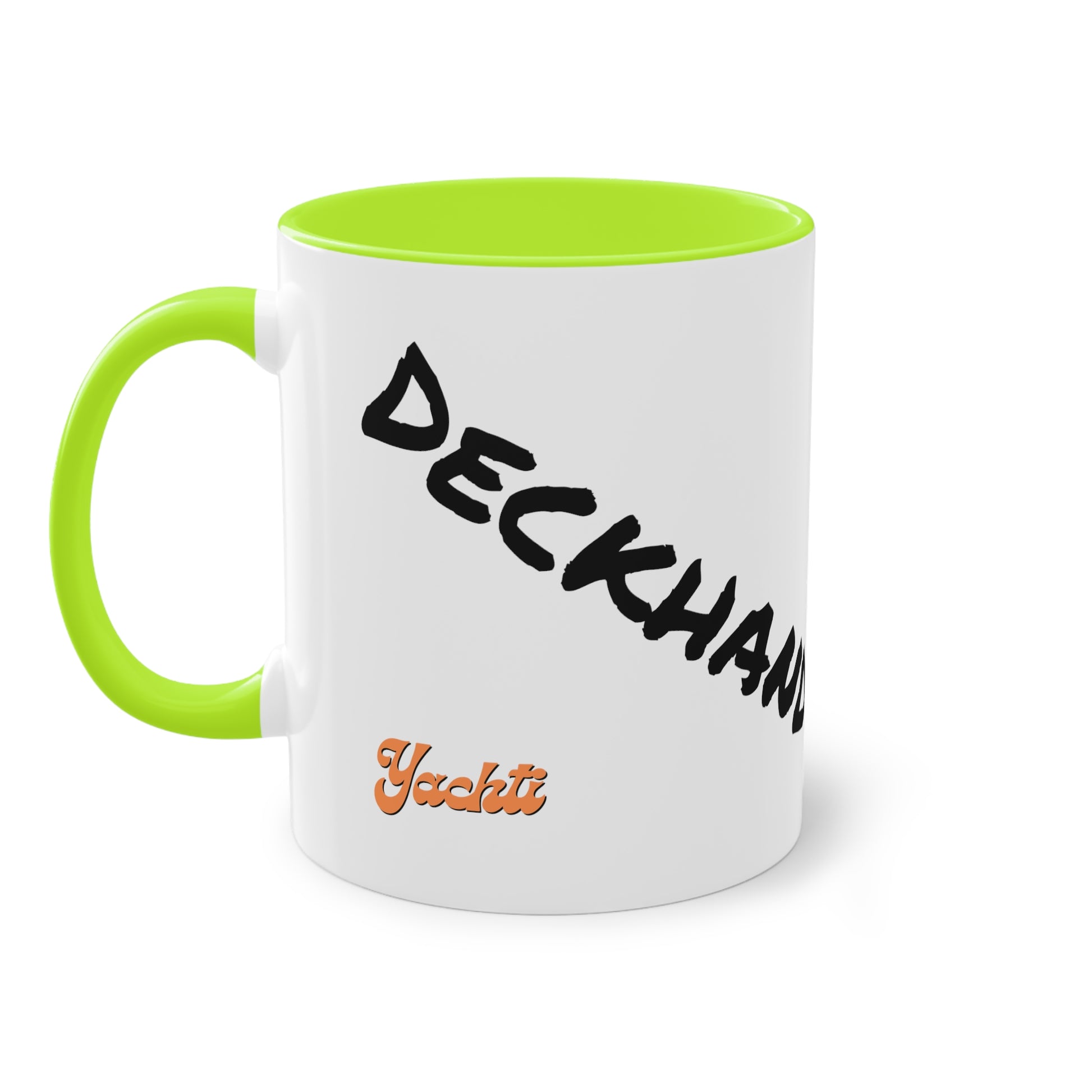 Deckhand Two-Tone Coffee Mug, 11oz - Yachtishop - Living the Dream