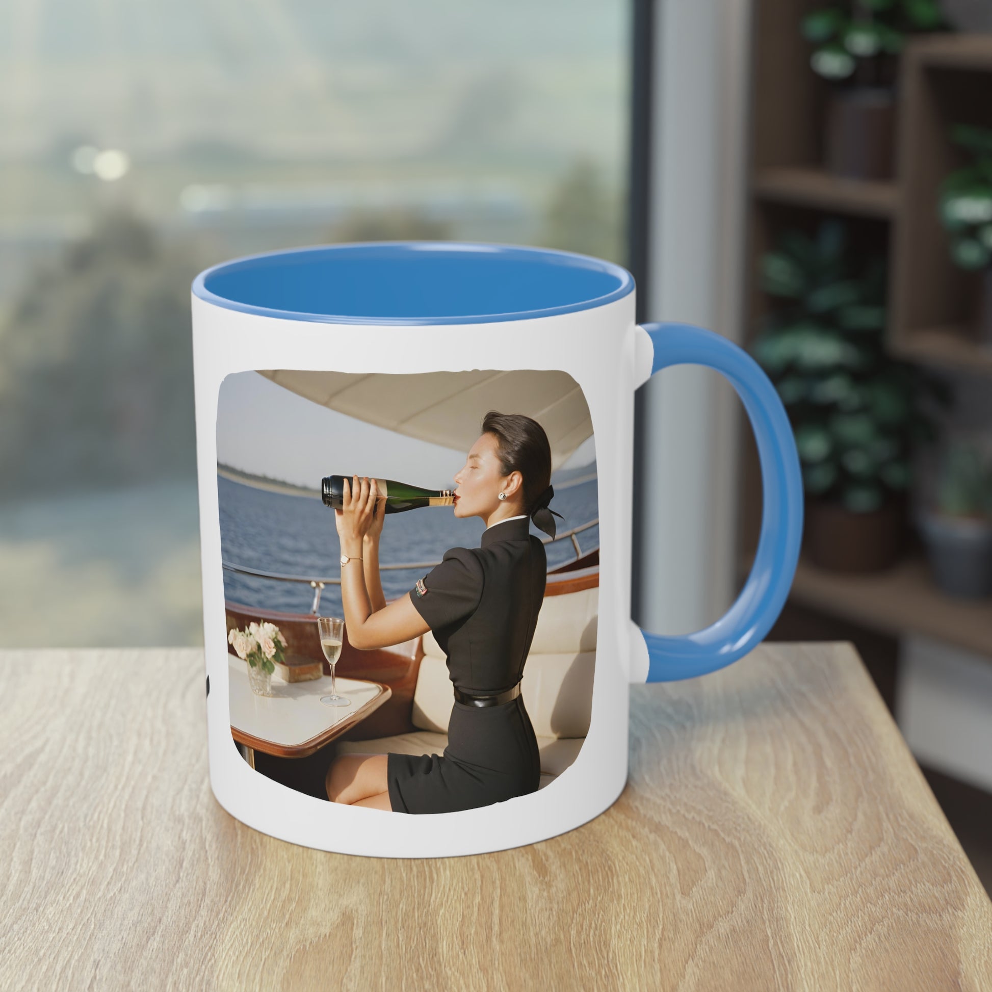 Chief StewTwo-Tone Coffee Mug, 11oz - Yachtishop - Living the Dream