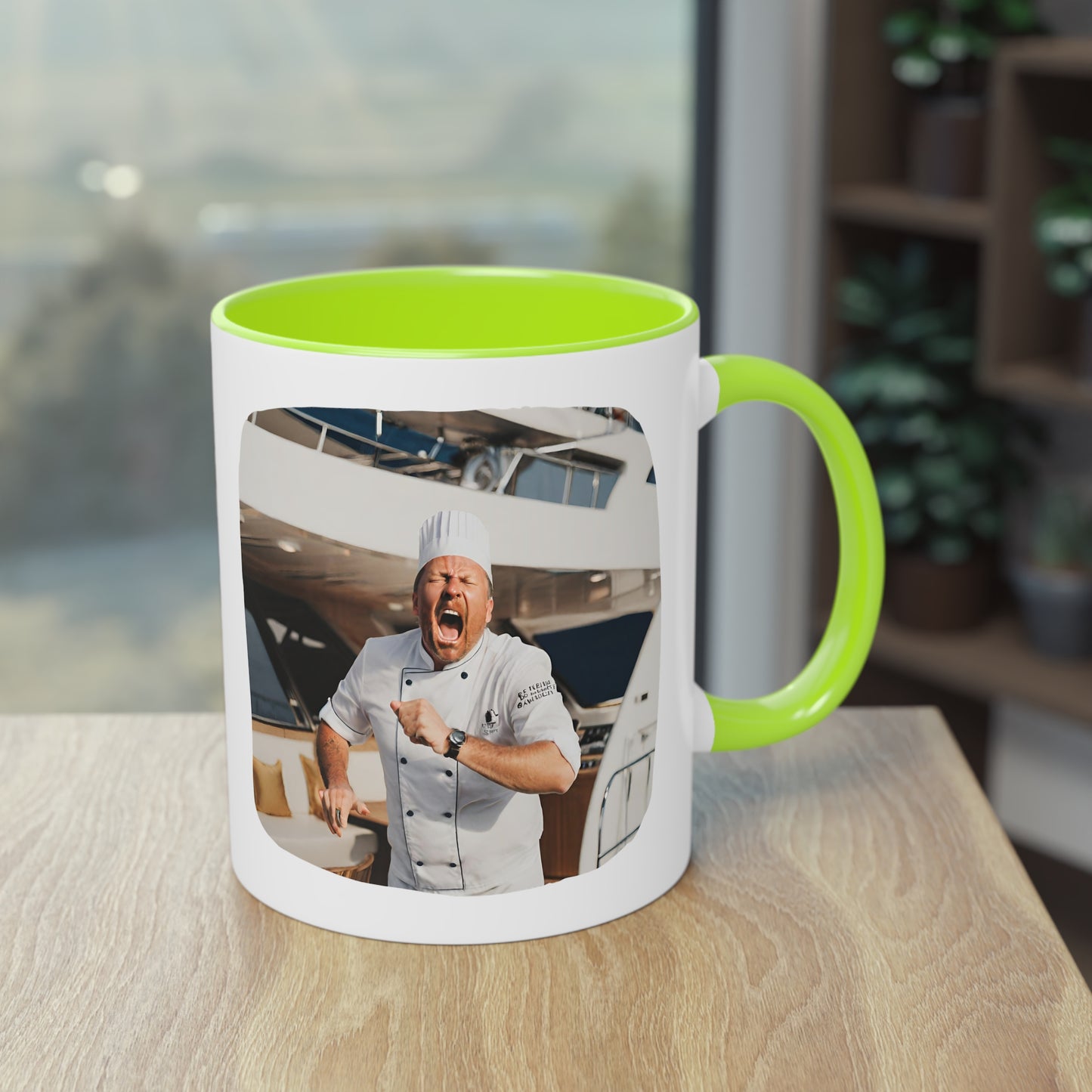 Chef Two-Tone Coffee Mug, 11oz - Yachtishop - Living the Dream