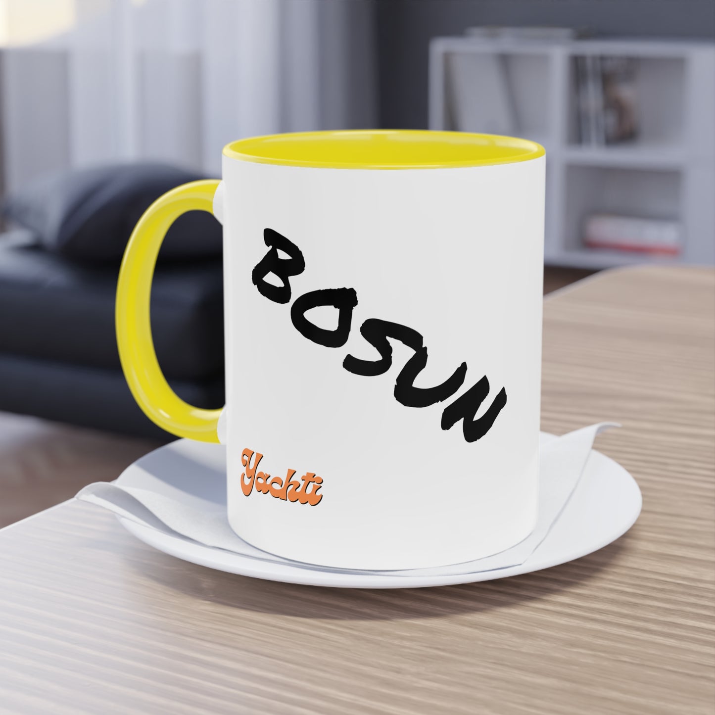 Bosun Two-Tone Coffee Mug, 11oz - Yachtishop - Living the Dream