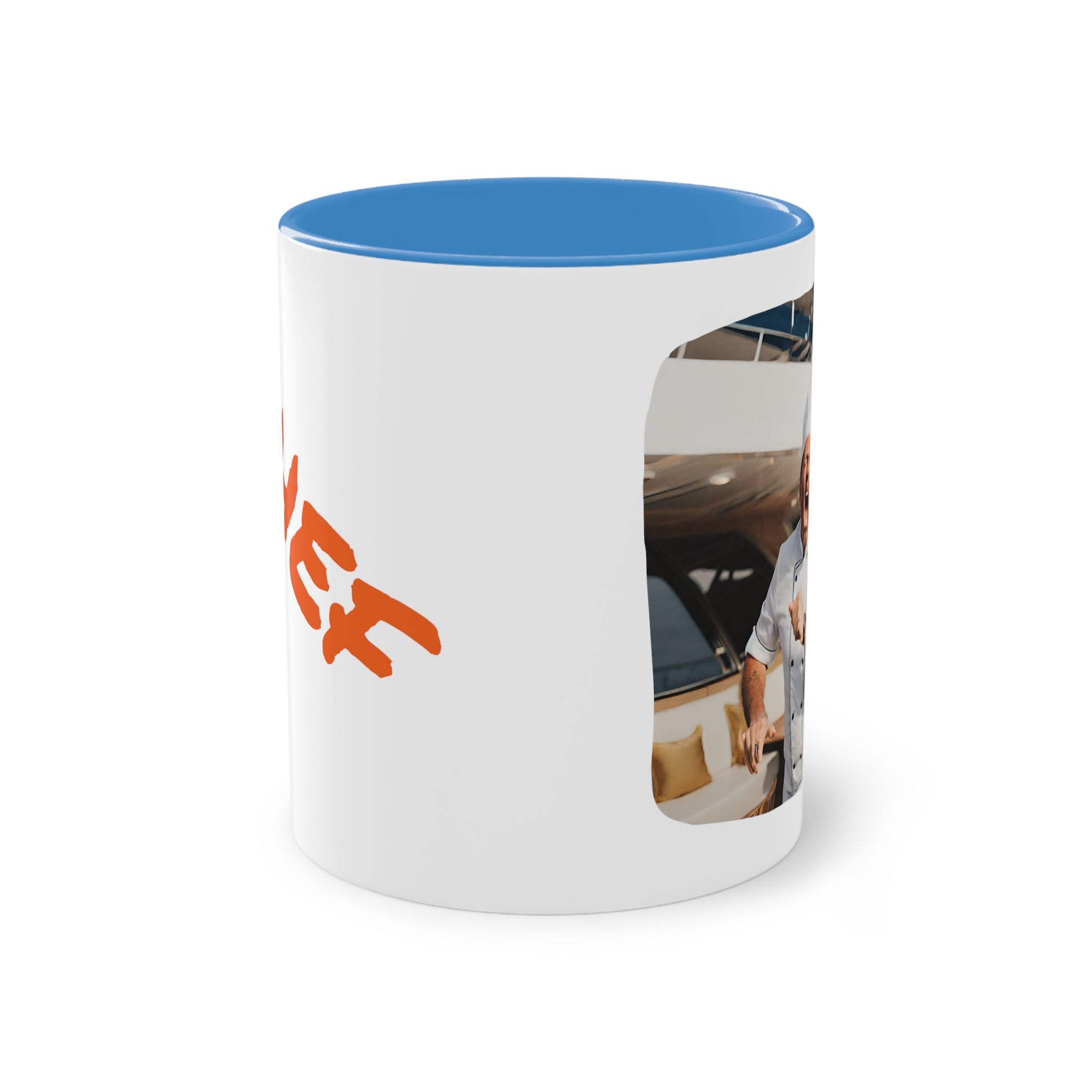 Chef Two-Tone Coffee Mug, 11oz - Yachtishop - Living the Dream