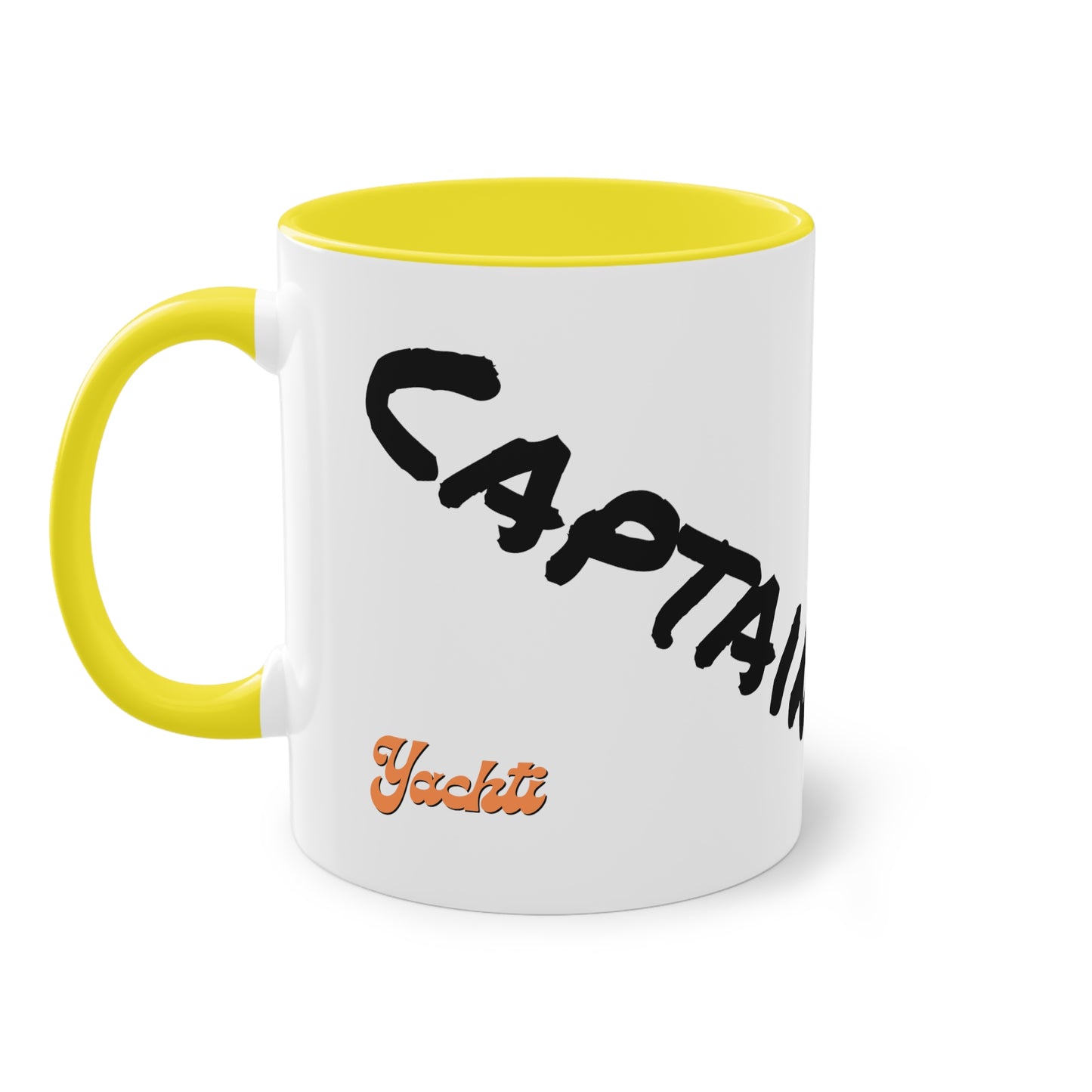 Captain Two-Tone Coffee Mug, 11oz - Yachtishop - Living the Dream