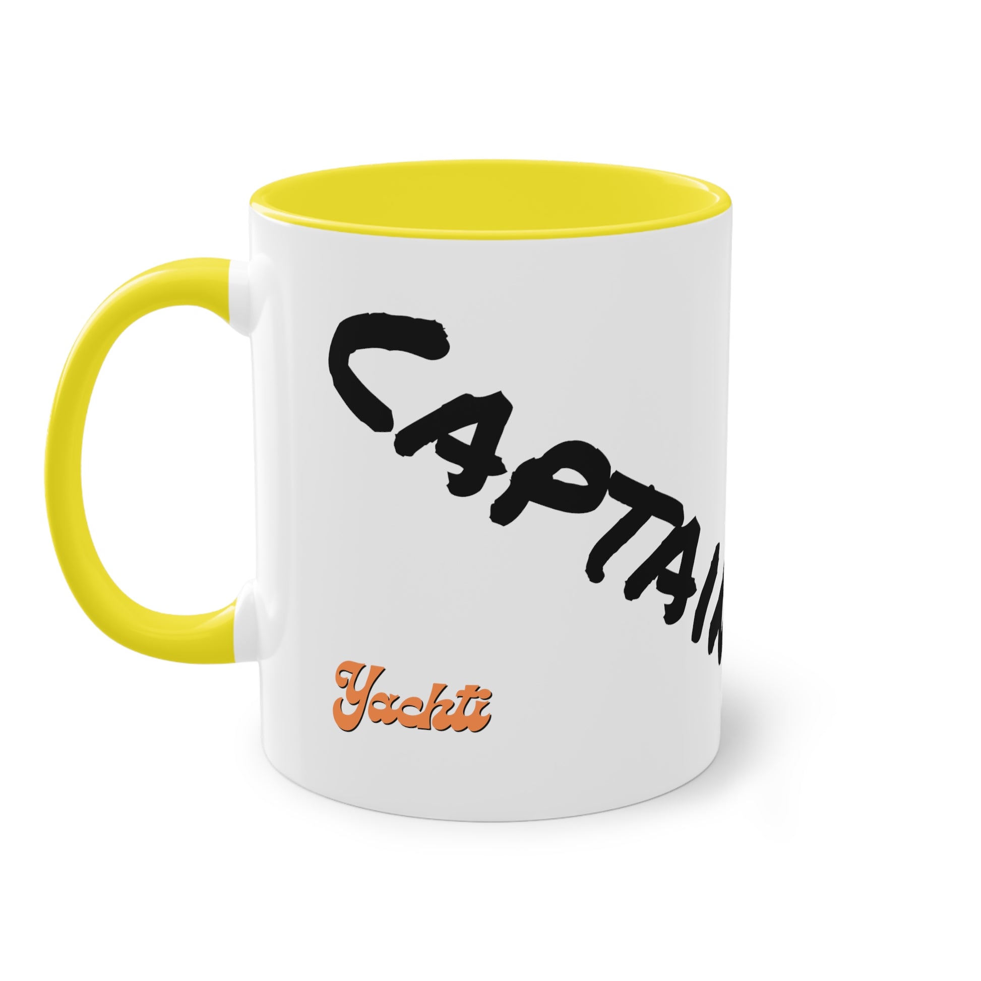 Captain Two-Tone Coffee Mug, 11oz - Yachtishop - Living the Dream