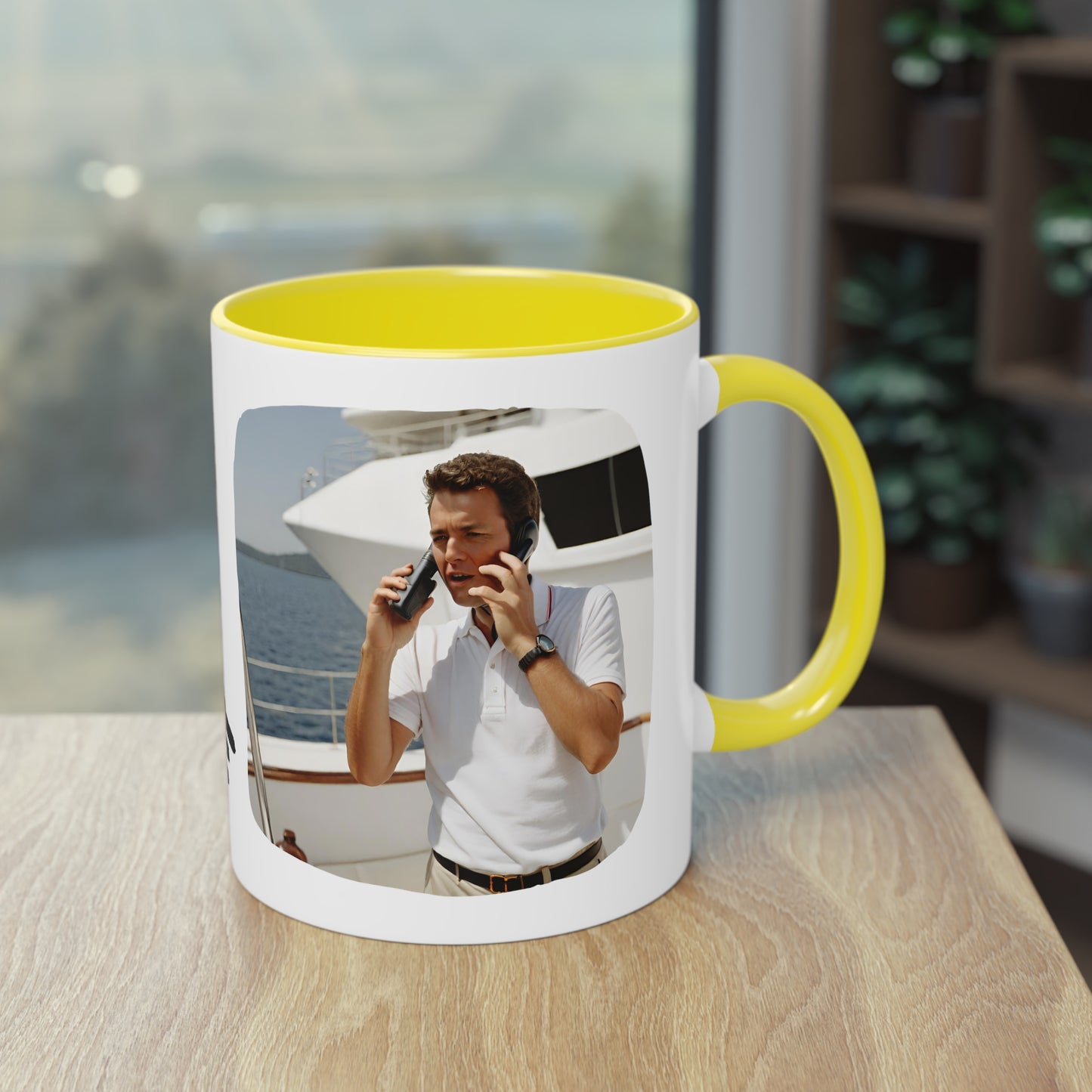 First Mate Two-Tone Coffee Mug, 11oz - Yachtishop - Living the Dream