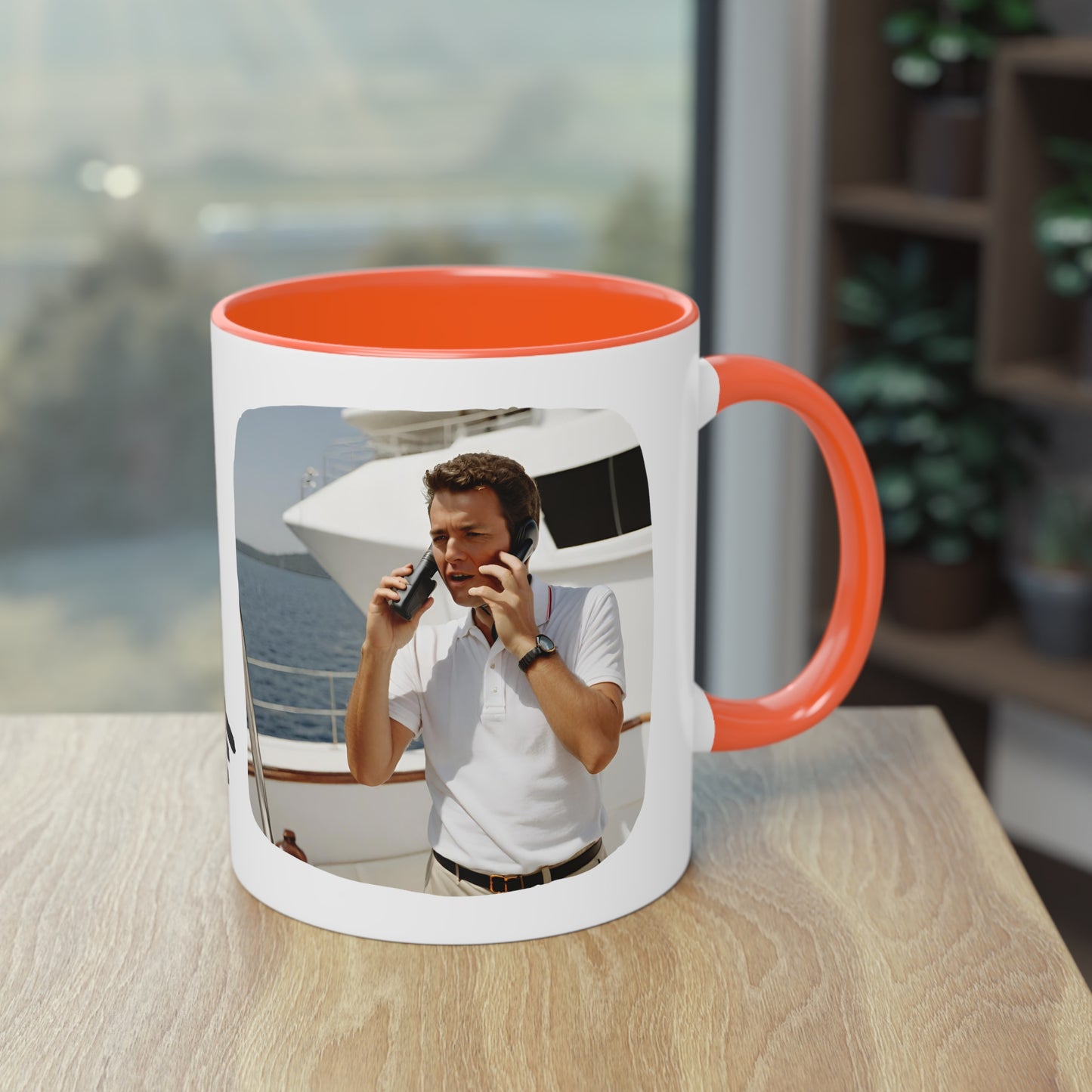 First Mate Two-Tone Coffee Mug, 11oz - Yachtishop - Living the Dream