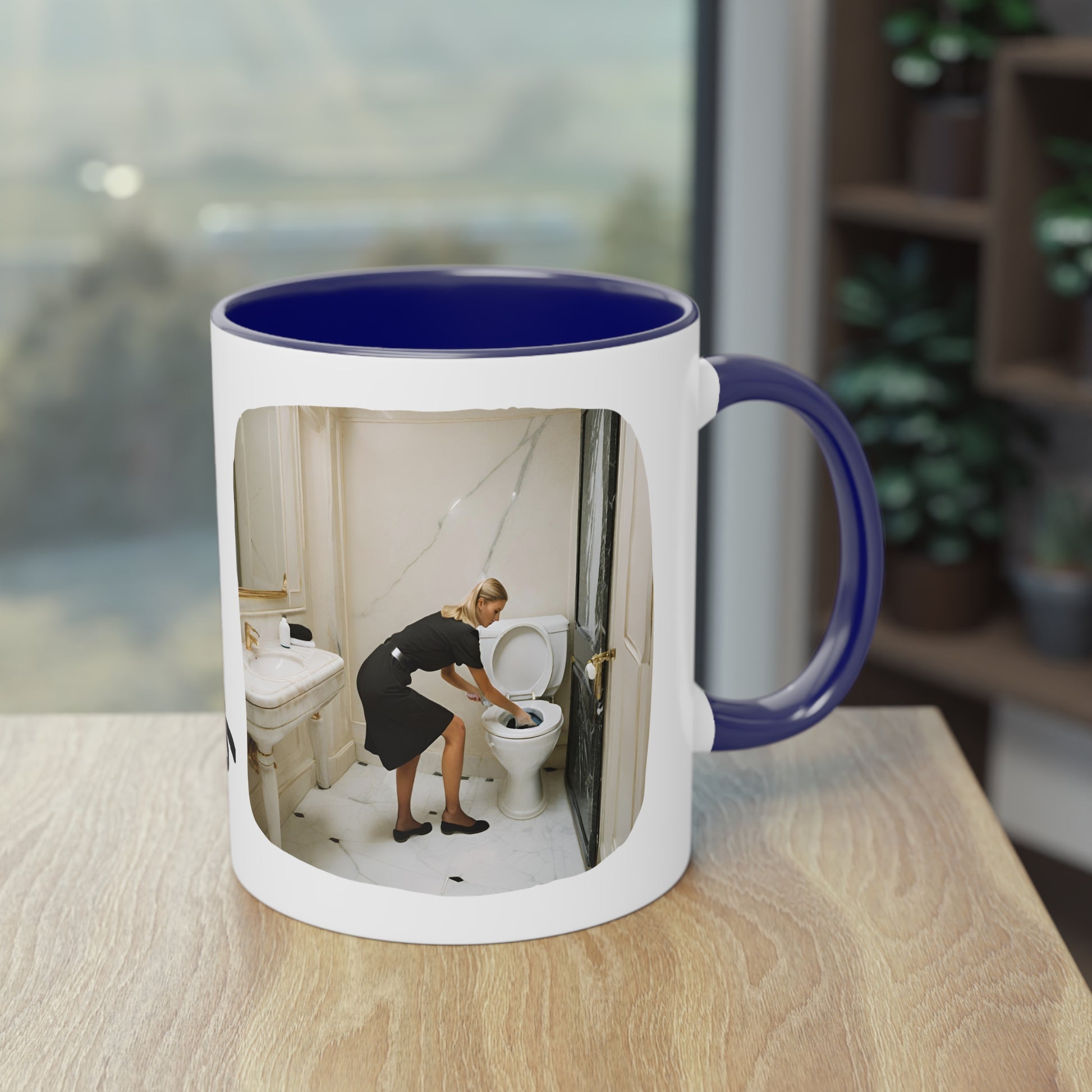 Stewardess Two-Tone Coffee Mug, 11oz - Yachtishop - Living the Dream