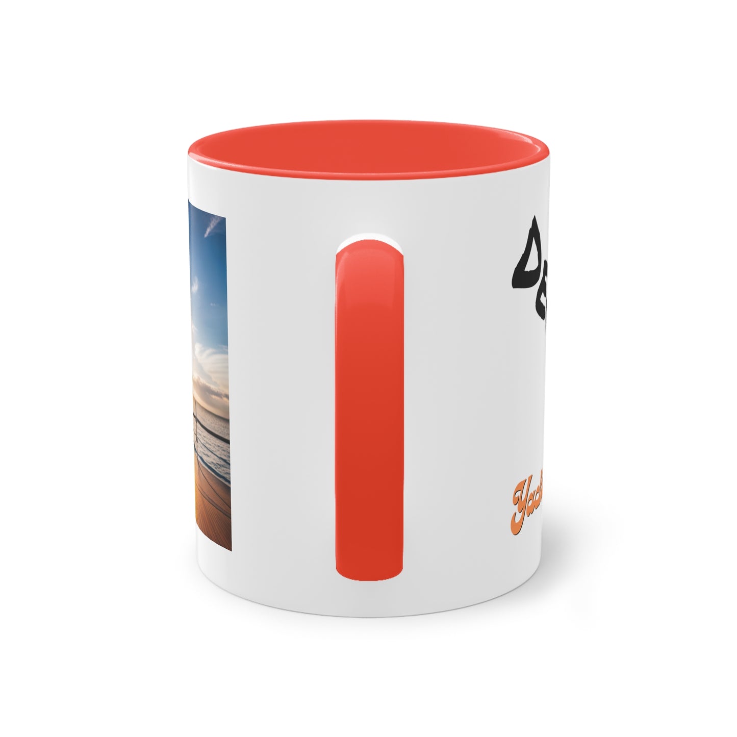 Deckhand Two-Tone Coffee Mug, 11oz - Yachtishop - Living the Dream