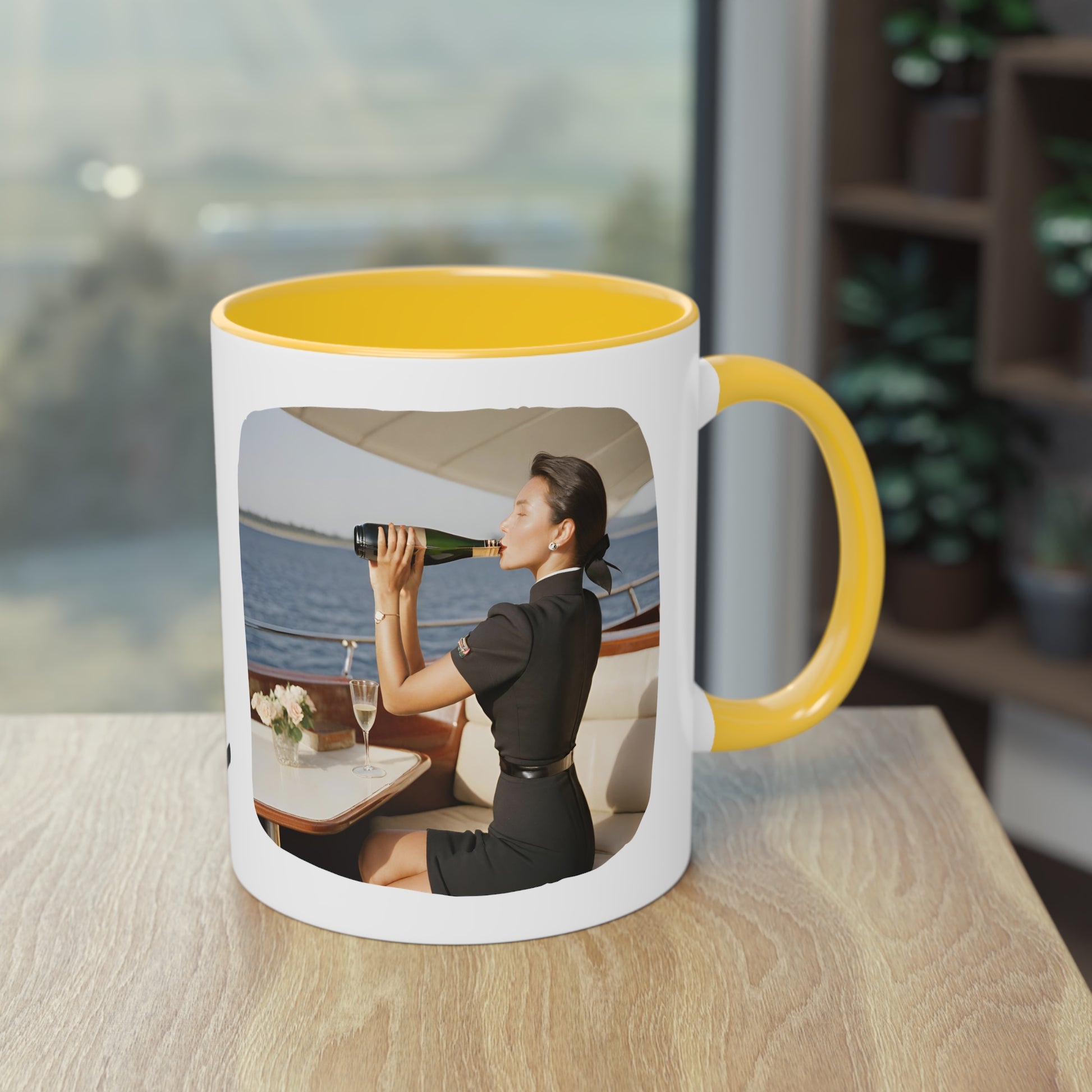 Chief StewTwo-Tone Coffee Mug, 11oz - Yachtishop - Living the Dream