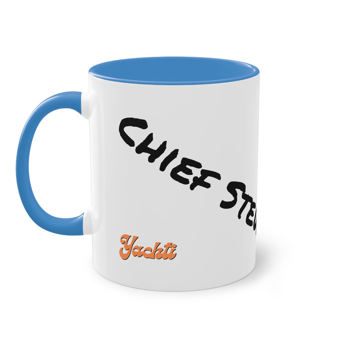 Chief StewTwo-Tone Coffee Mug, 11oz - Yachtishop - Living the Dream