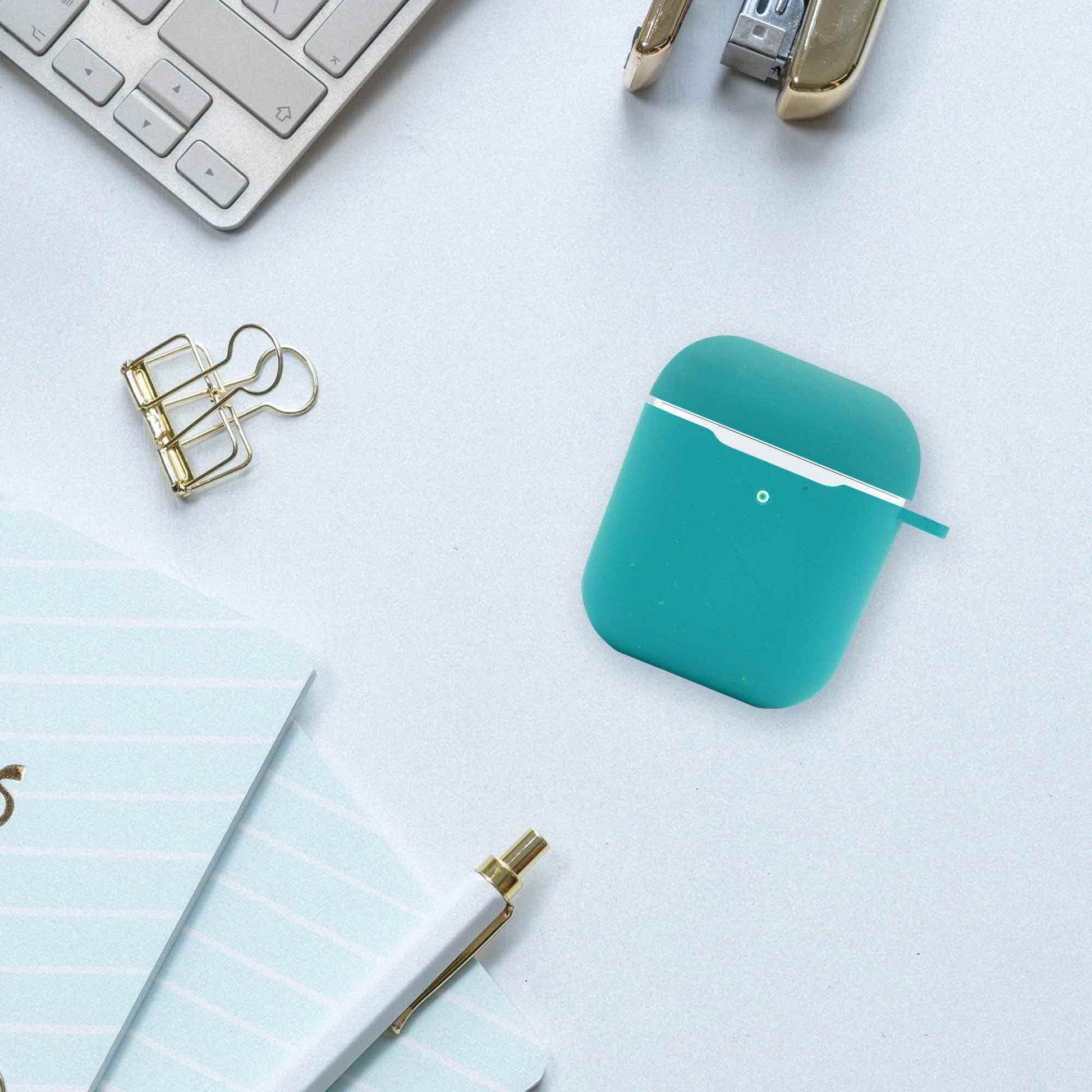 Biodegradable AirPods Case - Ocean Blue - Yachtishop - Living the Dream